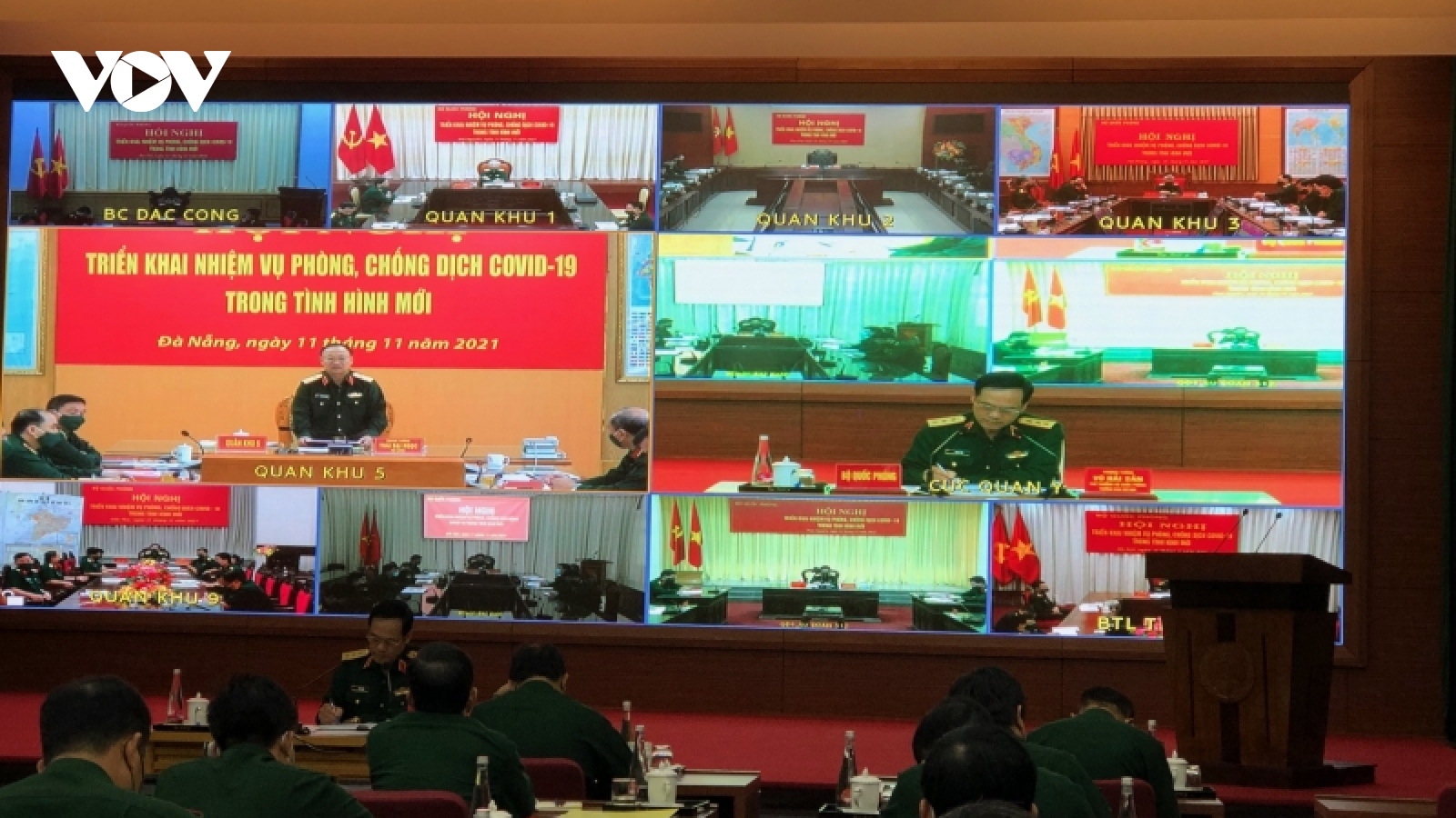 Bộ Quốc phòng tổ chức Hội nghị triển khai nhiệm vụ phòng, chống Covid-19
