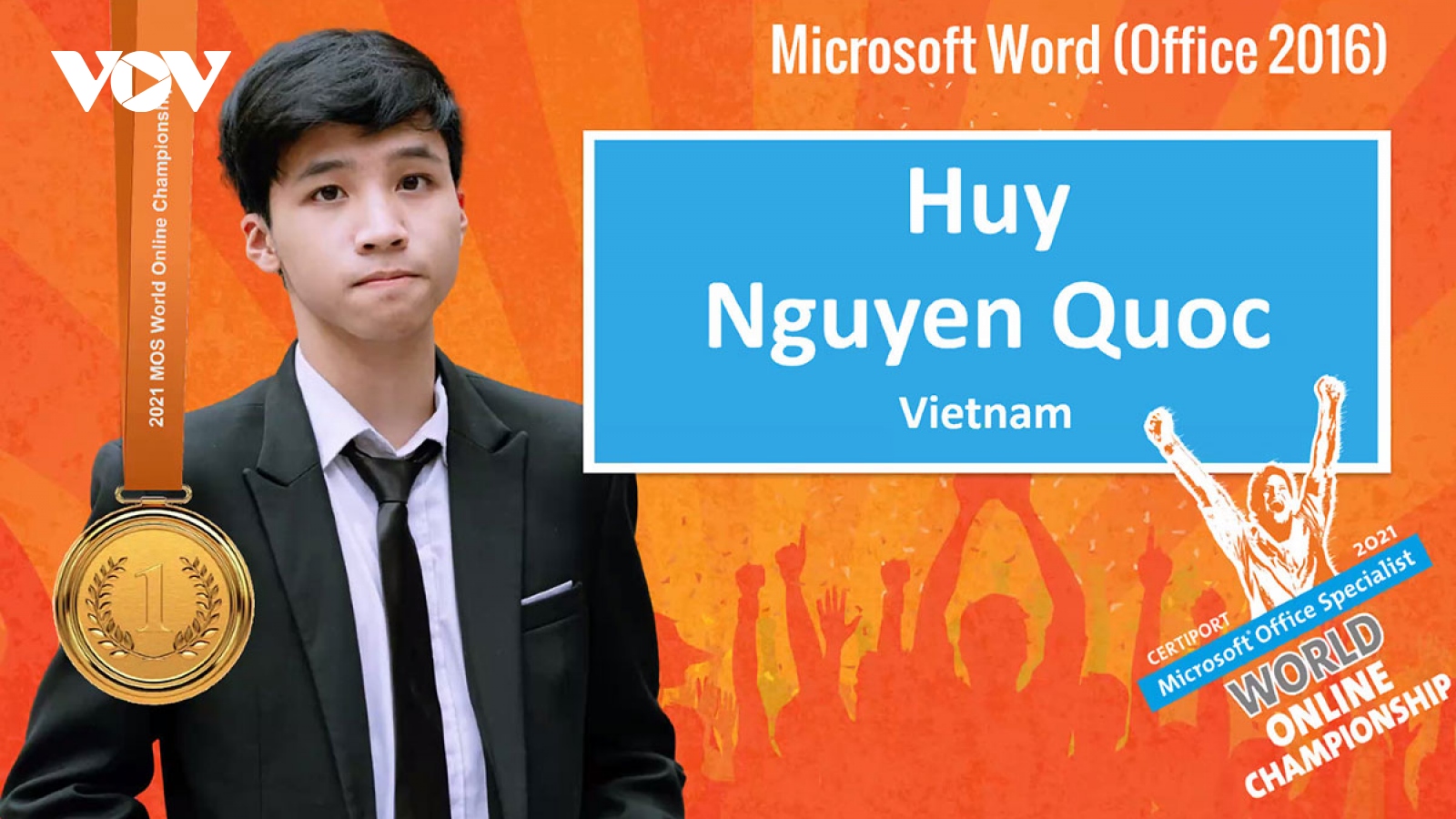 Việt Nam giành Huy chương Vàng cuộc thi Vô địch tin học văn phòng thế giới