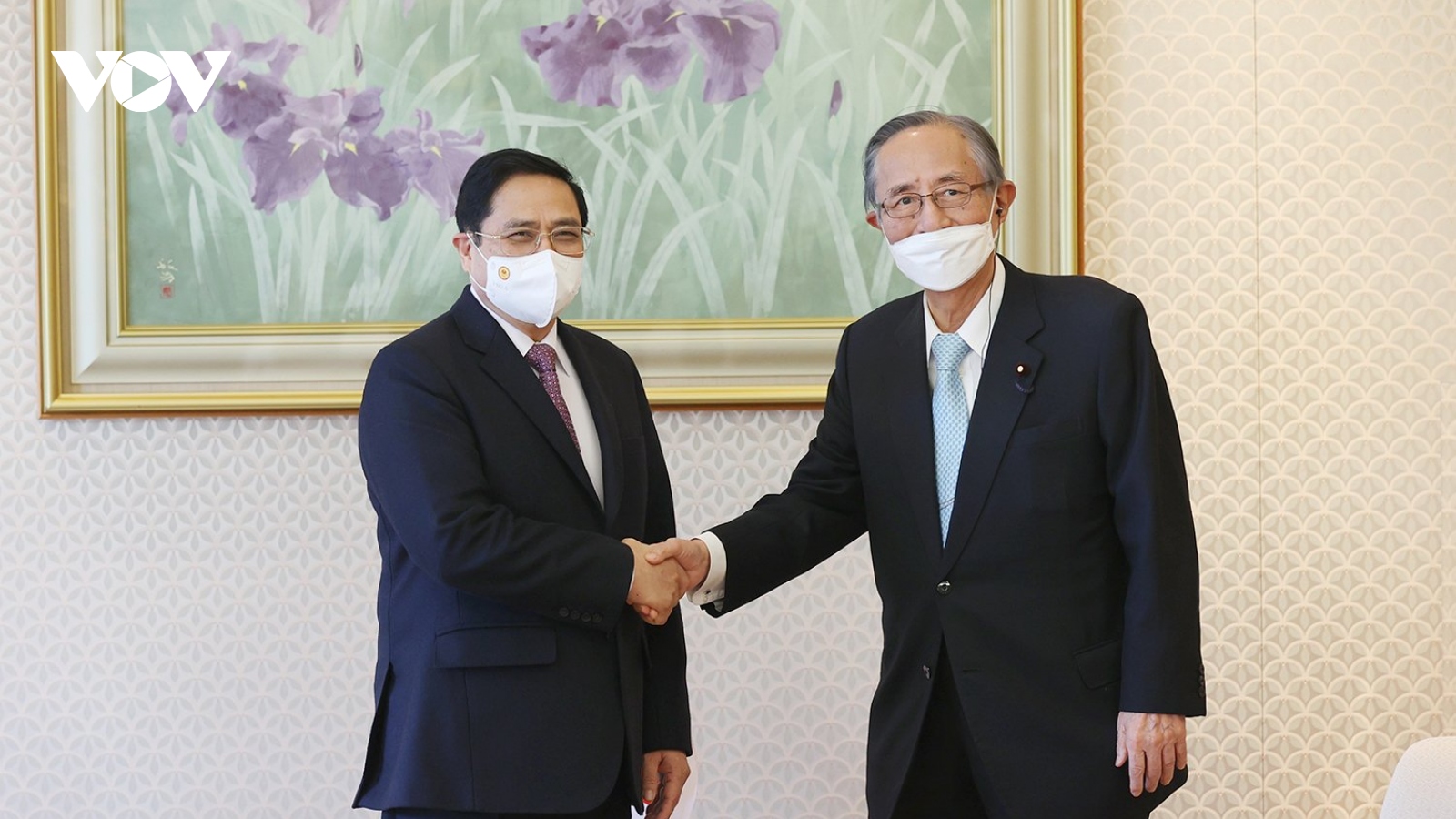 Thủ tướng Phạm Minh Chính hội kiến Chủ tịch Hạ viện Nhật Bản Hoshoda Hiroyuki