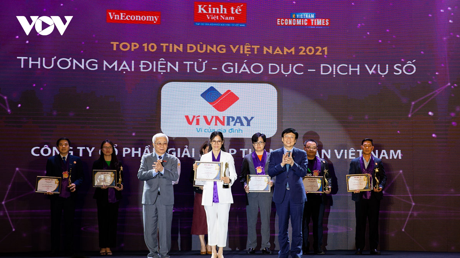 Ví VNPAY lọt top 10 dịch vụ số Tin dùng Việt Nam 2021