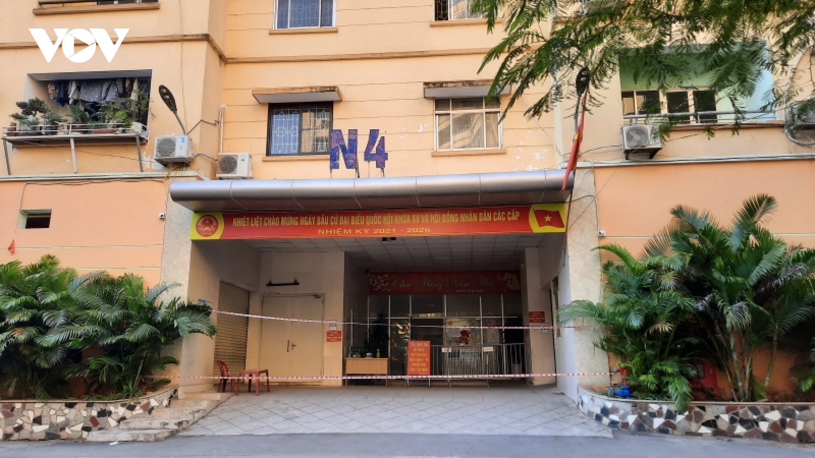 Hà Nội cách ly y tế nhà N4, chung cư Đồng Tầu