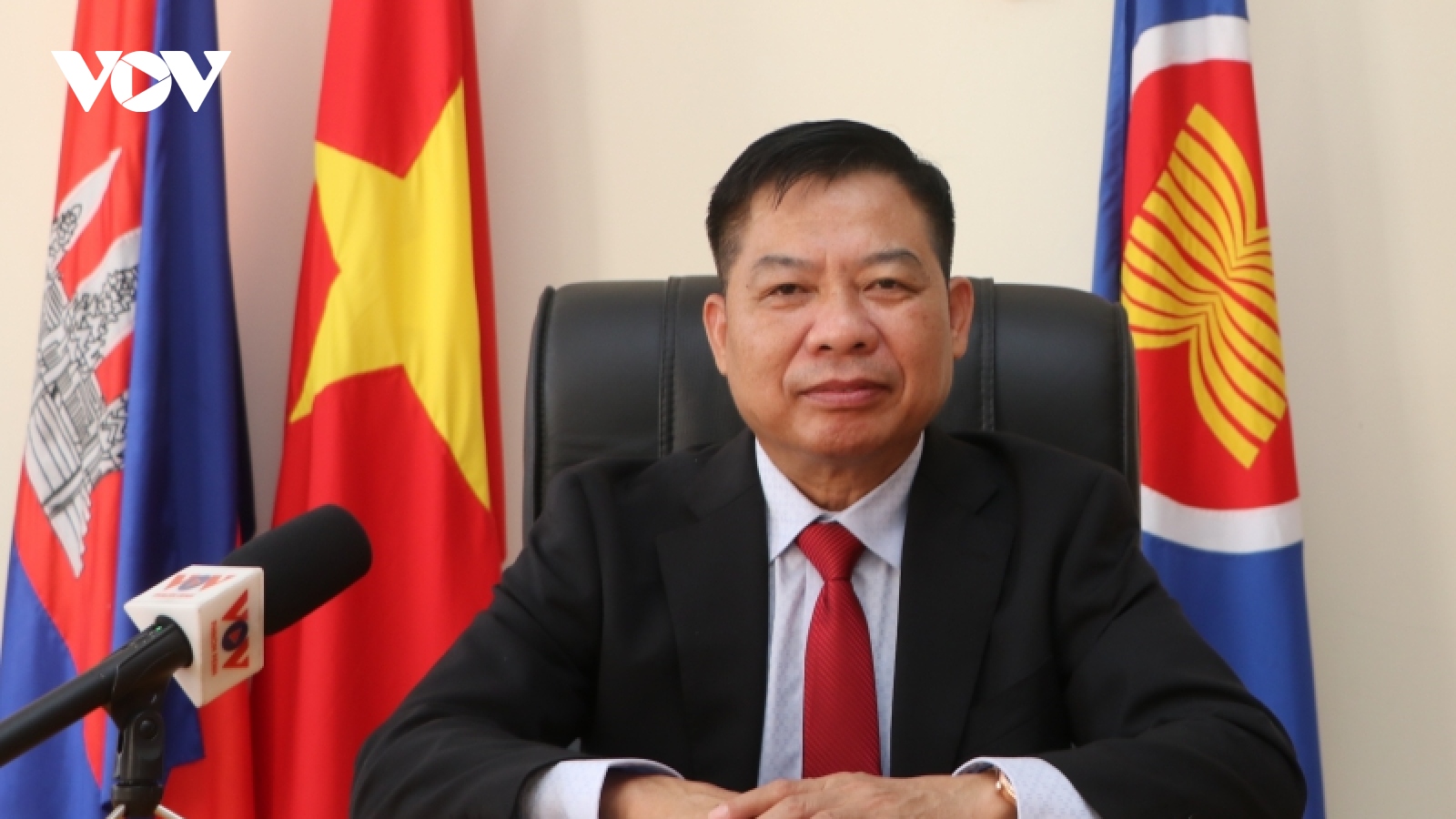 Đại sứ Nguyễn Huy Tăng: Quan hệ Việt Nam - Campuchia đang phát triển rất tốt đẹp