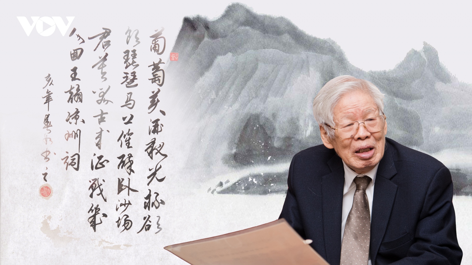 Nhà giáo Lại Cao Nguyện - một trong “Tứ trụ” thư pháp Việt qua đời ở tuổi 93