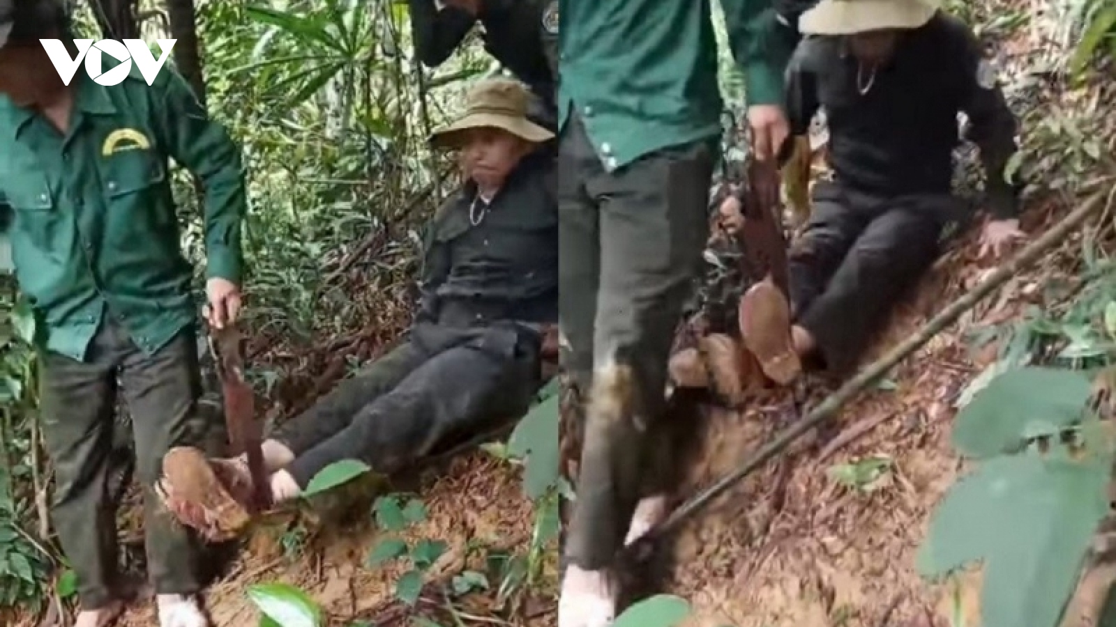 Cán bộ bảo vệ rừng bị chấn thương khi rượt đuổi lâm tặc