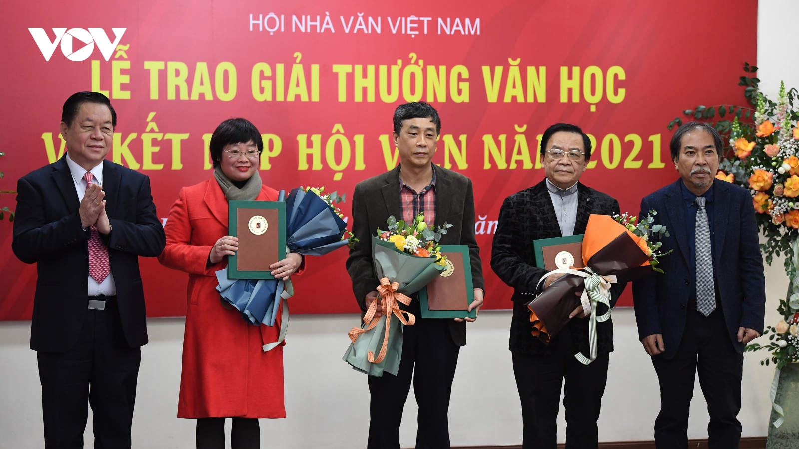 Trao giải thưởng Hội nhà văn Việt Nam năm 2021