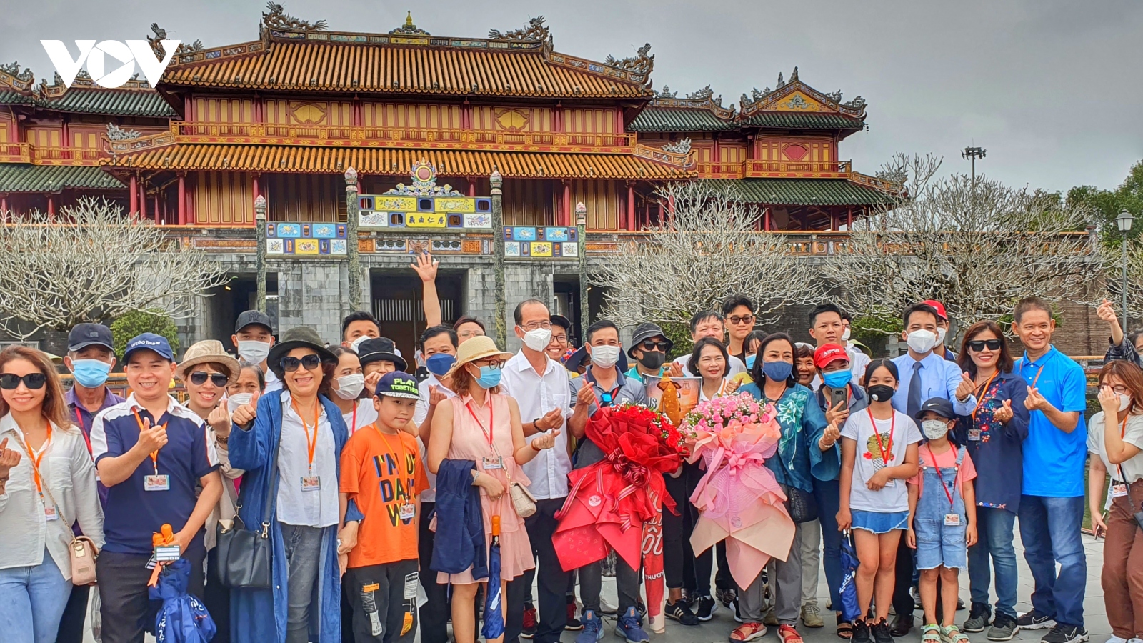 Gần 600 khách đã đến tham quan quần thể di tích cố đô Huế trong ngày 15/3