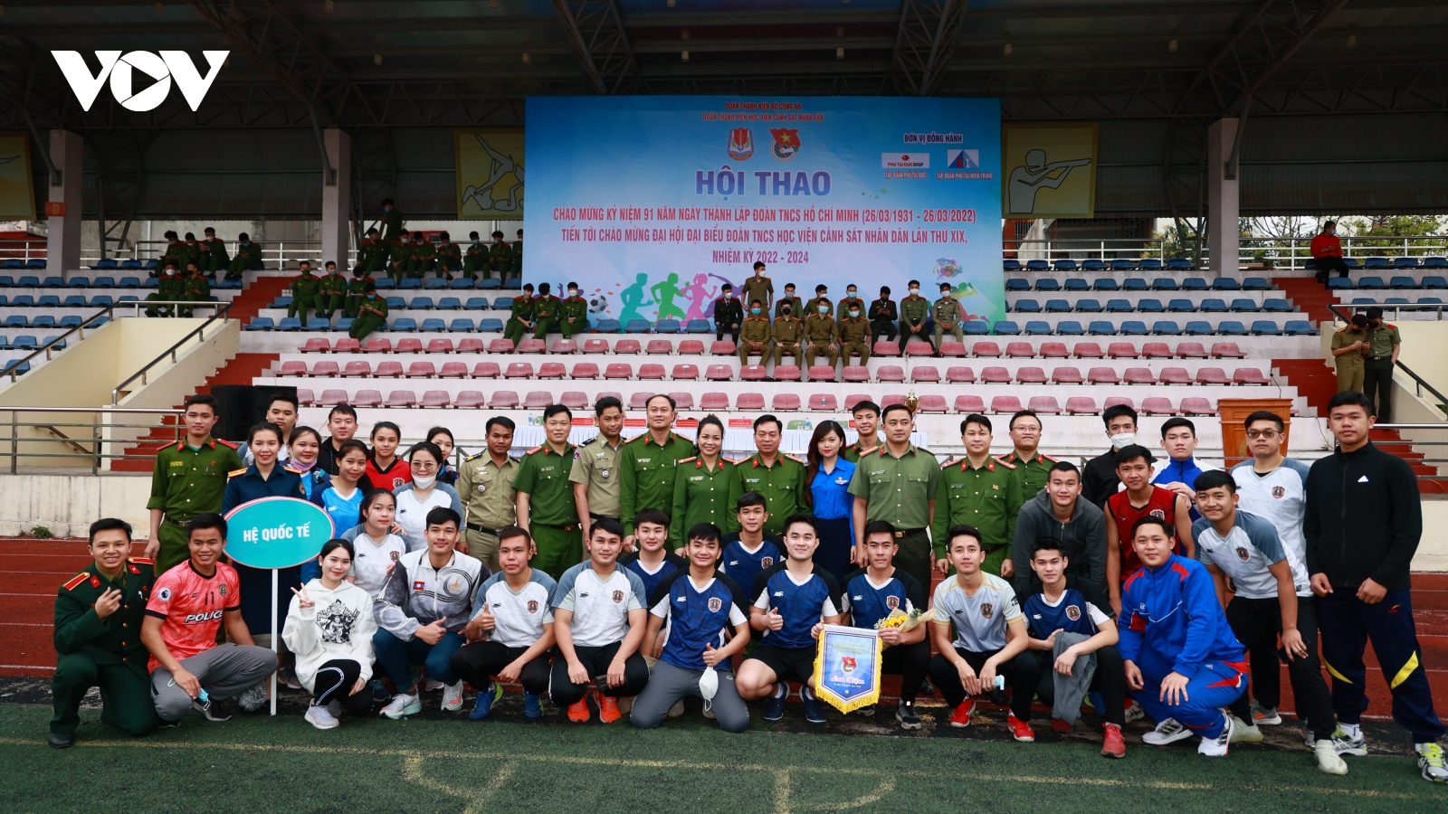 Sinh viên quốc tế hào hứng tham gia các hoạt động đoàn tại Việt Nam
