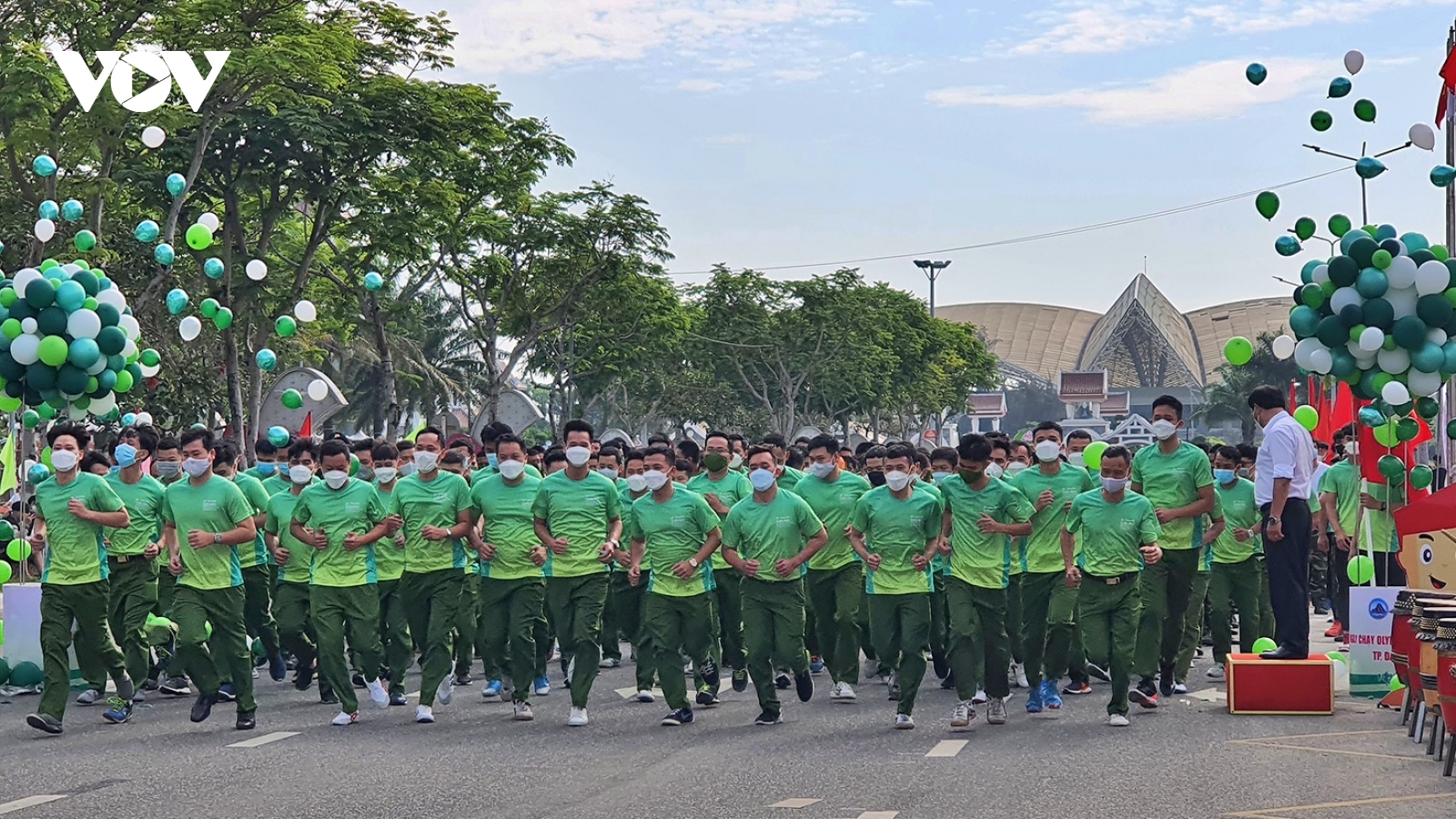 Hơn 1.500 VĐV tham gia Ngày chạy Olympic vì sức khỏe toàn dân ở Đà Nẵng