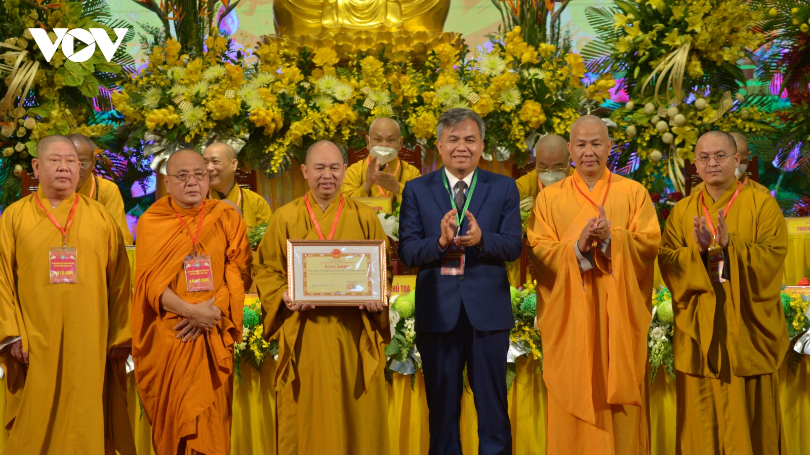 Thượng tọa Thích Đức Thiện giữ chức Trưởng Ban Trị sự Giáo hội Phật giáo VN tỉnh Điện Biên