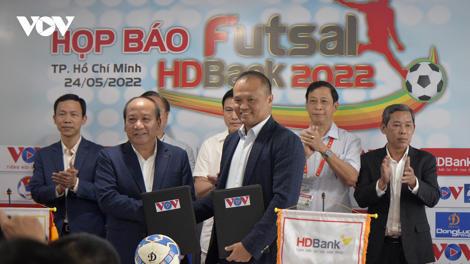 Họp báo công bố giải Futsal HDBank vô địch quốc gia và cup quốc gia 2022