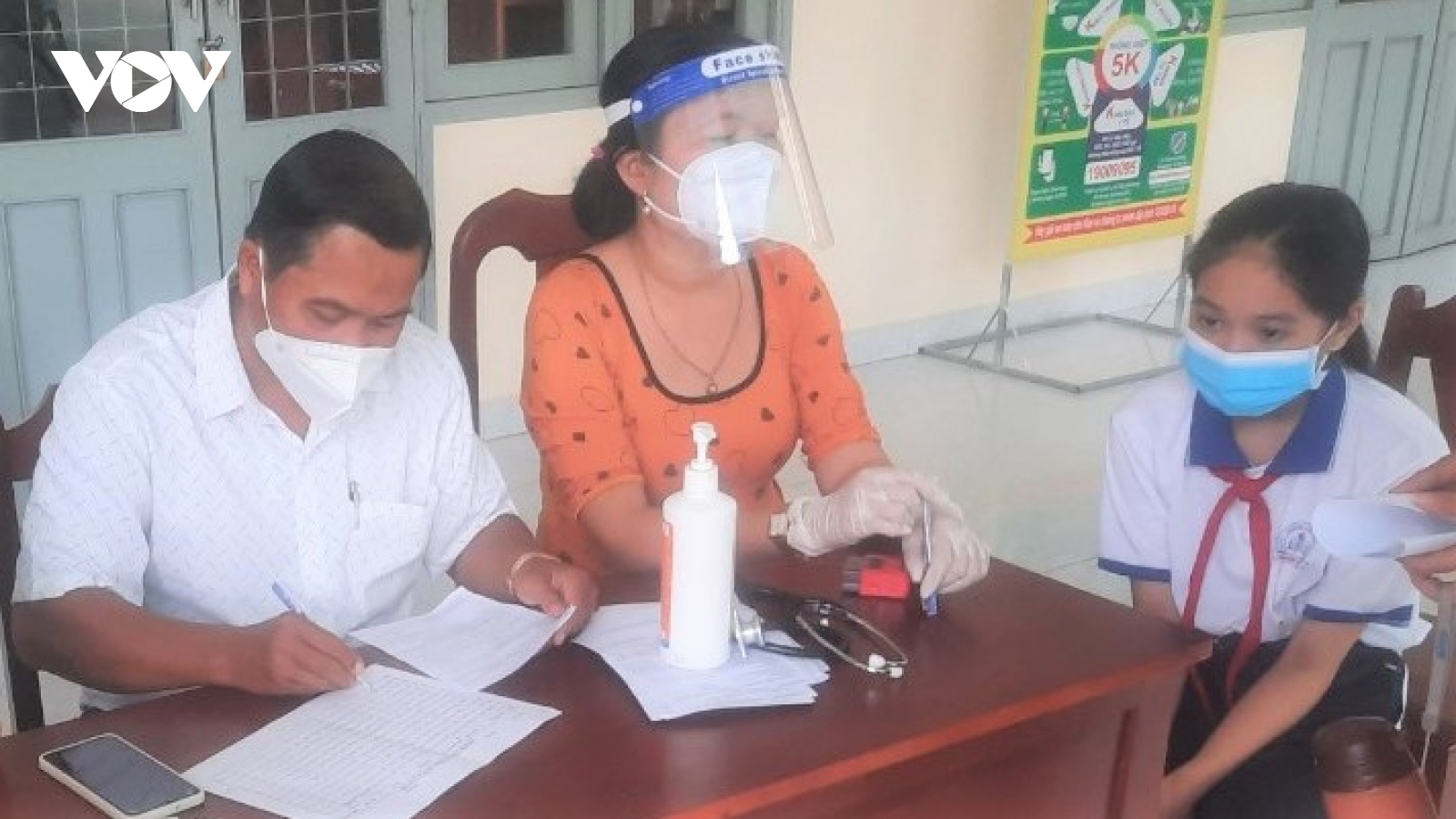 Hơn 17% trẻ em dưới 12 tuổi ở Tiền Giang được tiêm vaccine phòng Covid-19