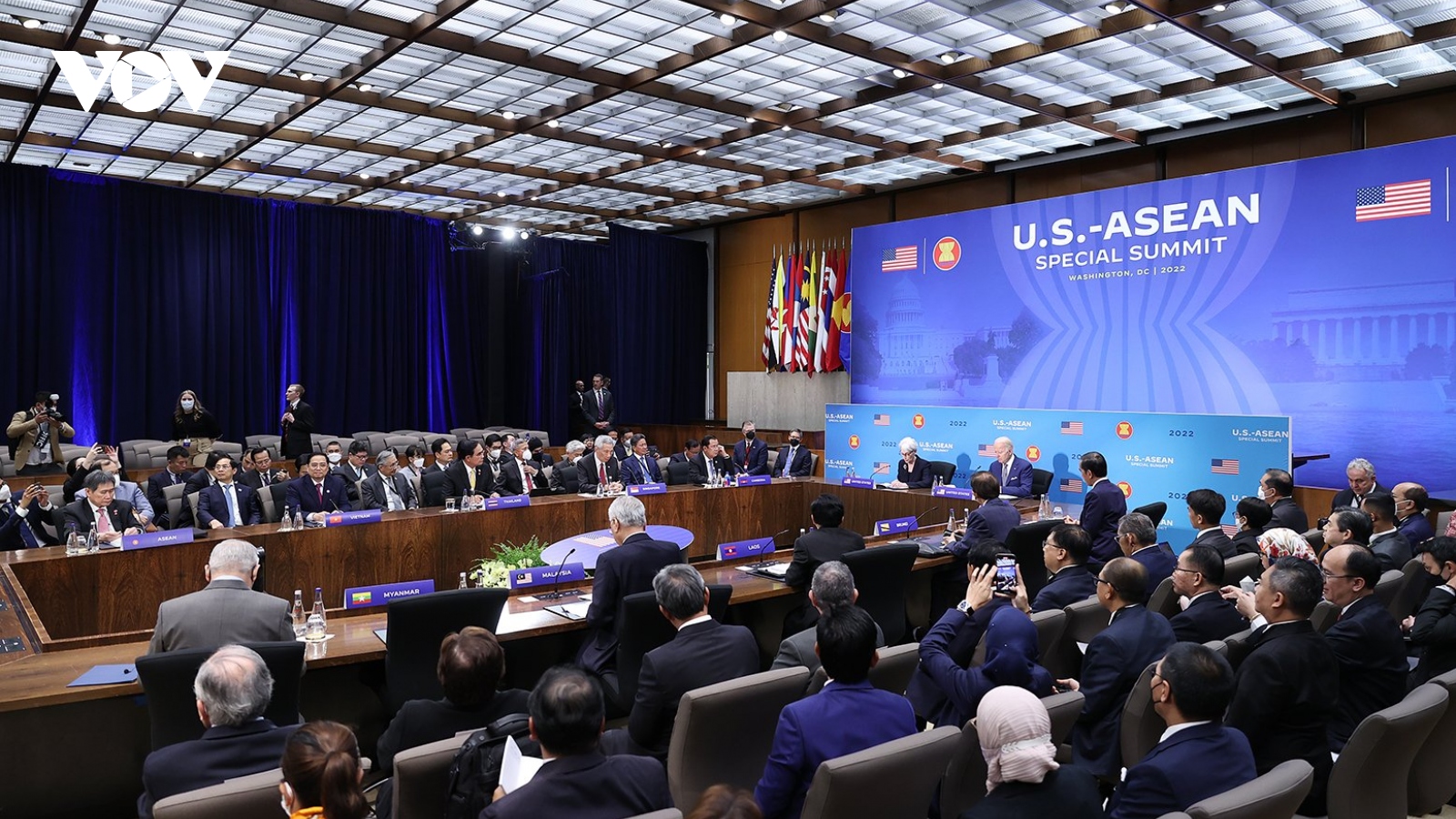 ASEAN và Hoa Kỳ khẳng định phối hợp chặt chẽ đóng góp duy trì hòa bình, ổn định ở khu vực