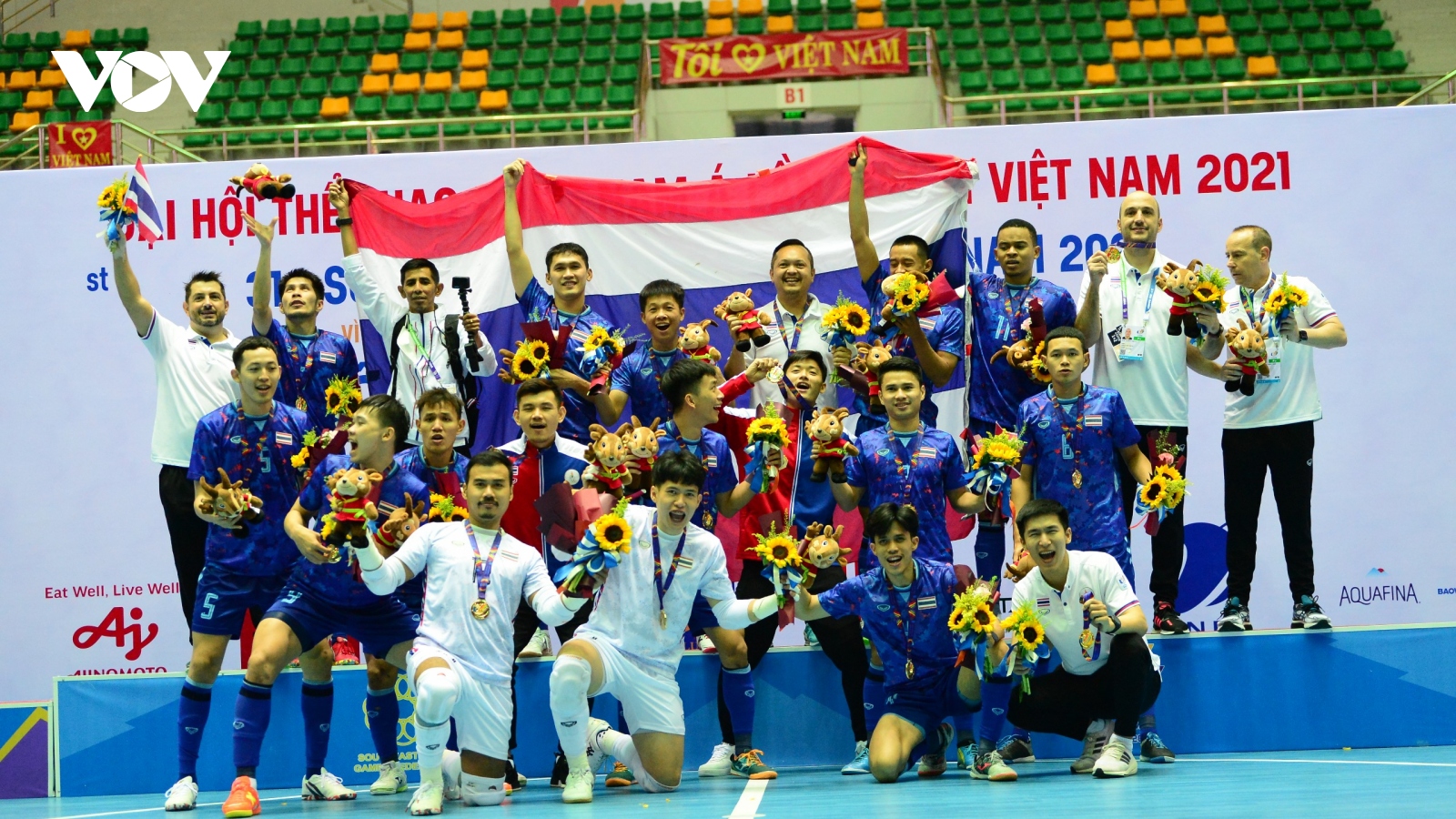 Futsal Thái Lan nối dài mạch "thống trị" SEA Games, Việt Nam chưa thể đổi màu huy chương