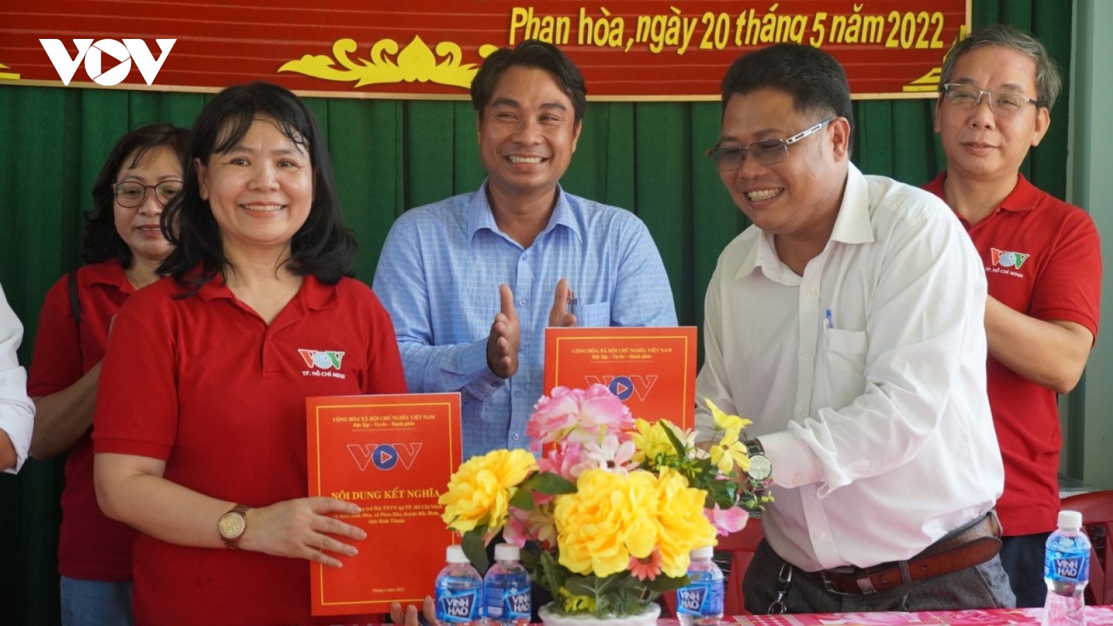 VOV TP.HCM kết nghĩa với một thôn đồng bào Chăm ở tỉnh Bình Thuận