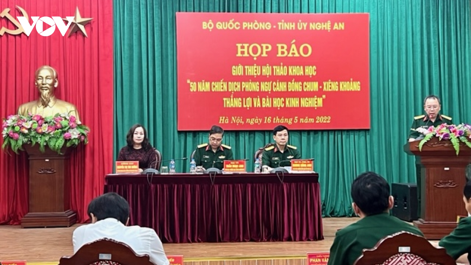 Hội thảo "50 năm chiến dịch phòng ngự Cánh Đồng Chum - Xiêng Khoảng" tổ chức tại Nghệ An