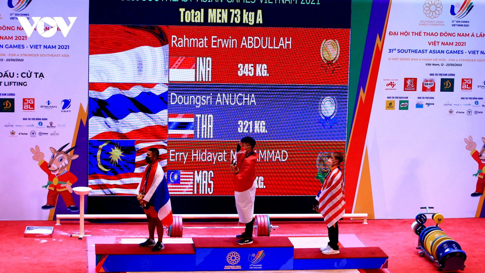 VĐV Indonesia phá 6 kỷ lục SEA Games trong một buổi thi đấu