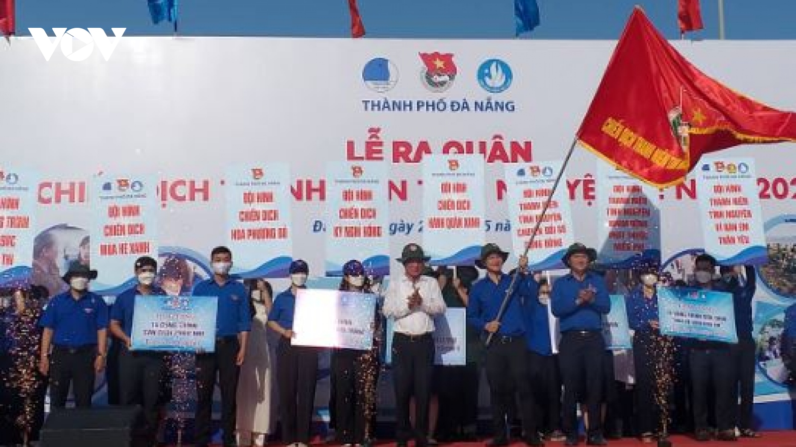 Ông Trần Thanh Mẫn dự Lễ ra quân Chiến dịch Thanh niên tình nguyện hè 2022