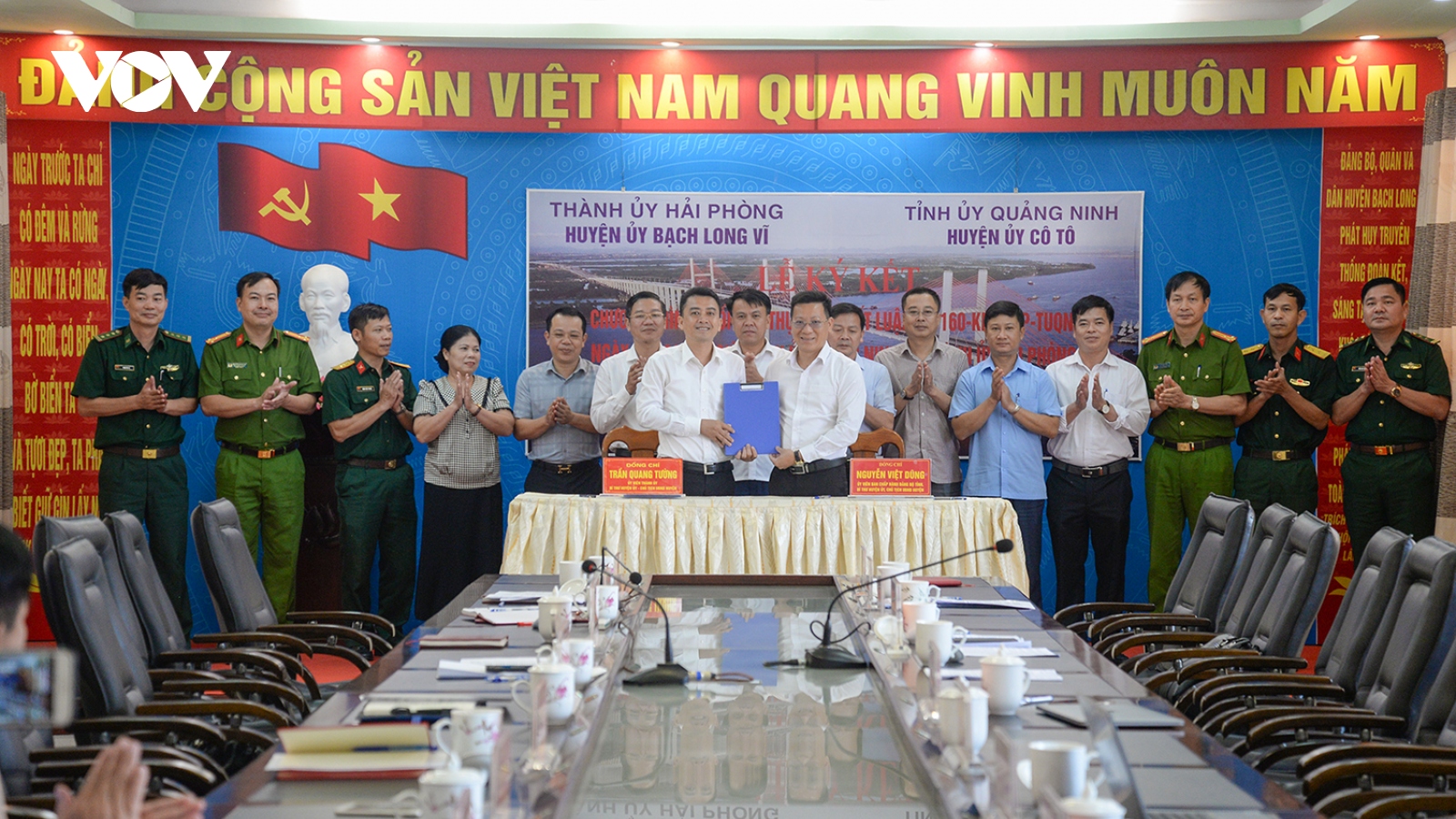2 huyện đảo Cô Tô (Quảng Ninh) và Bạch Long Vĩ (Hải Phòng) hợp tác phát triển