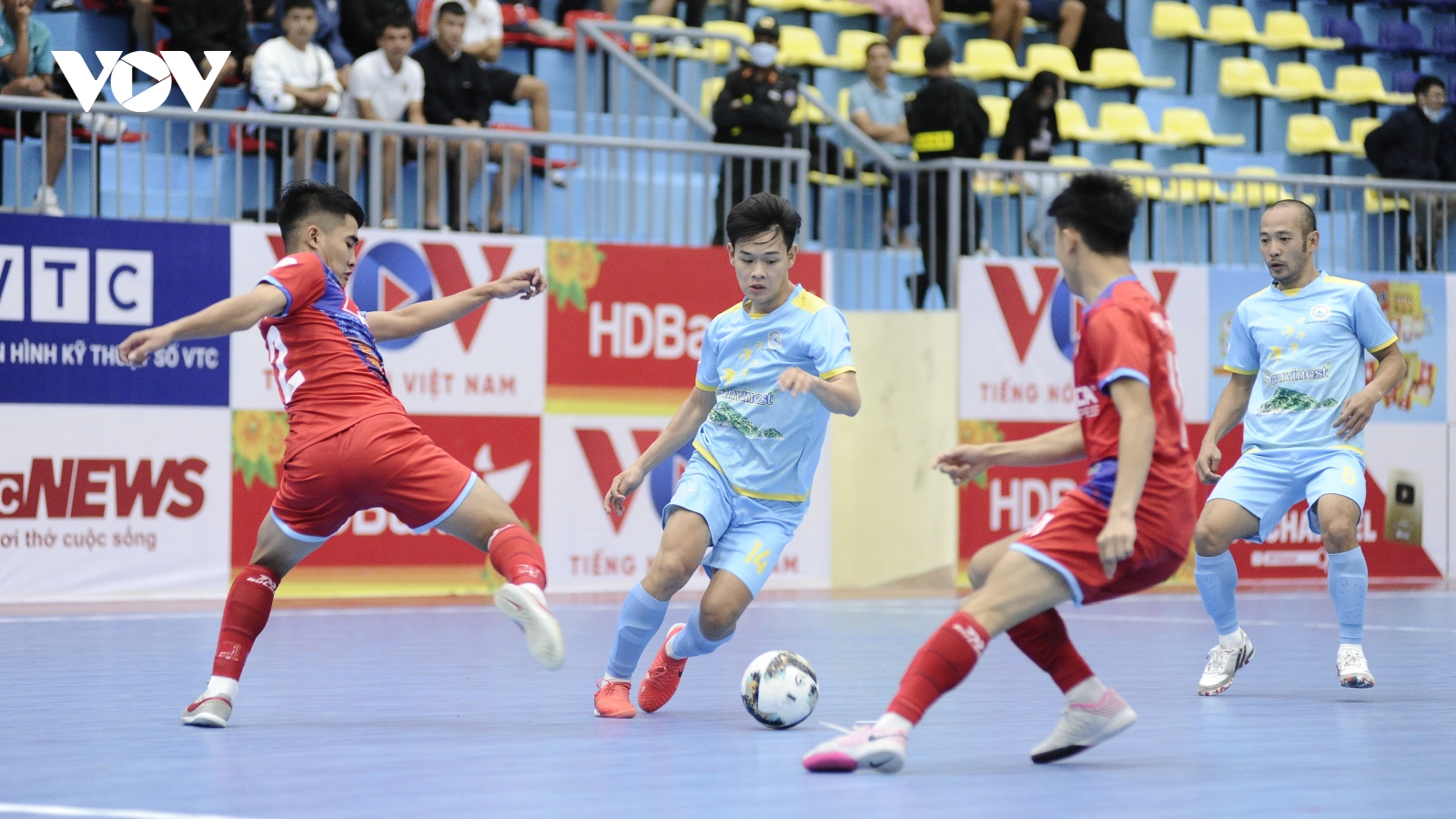 Kết quả Futsal HDBank VĐQG 2022: Hiếu Hoa Đà Nẵng 1-2 Sanvinest Khánh Hòa