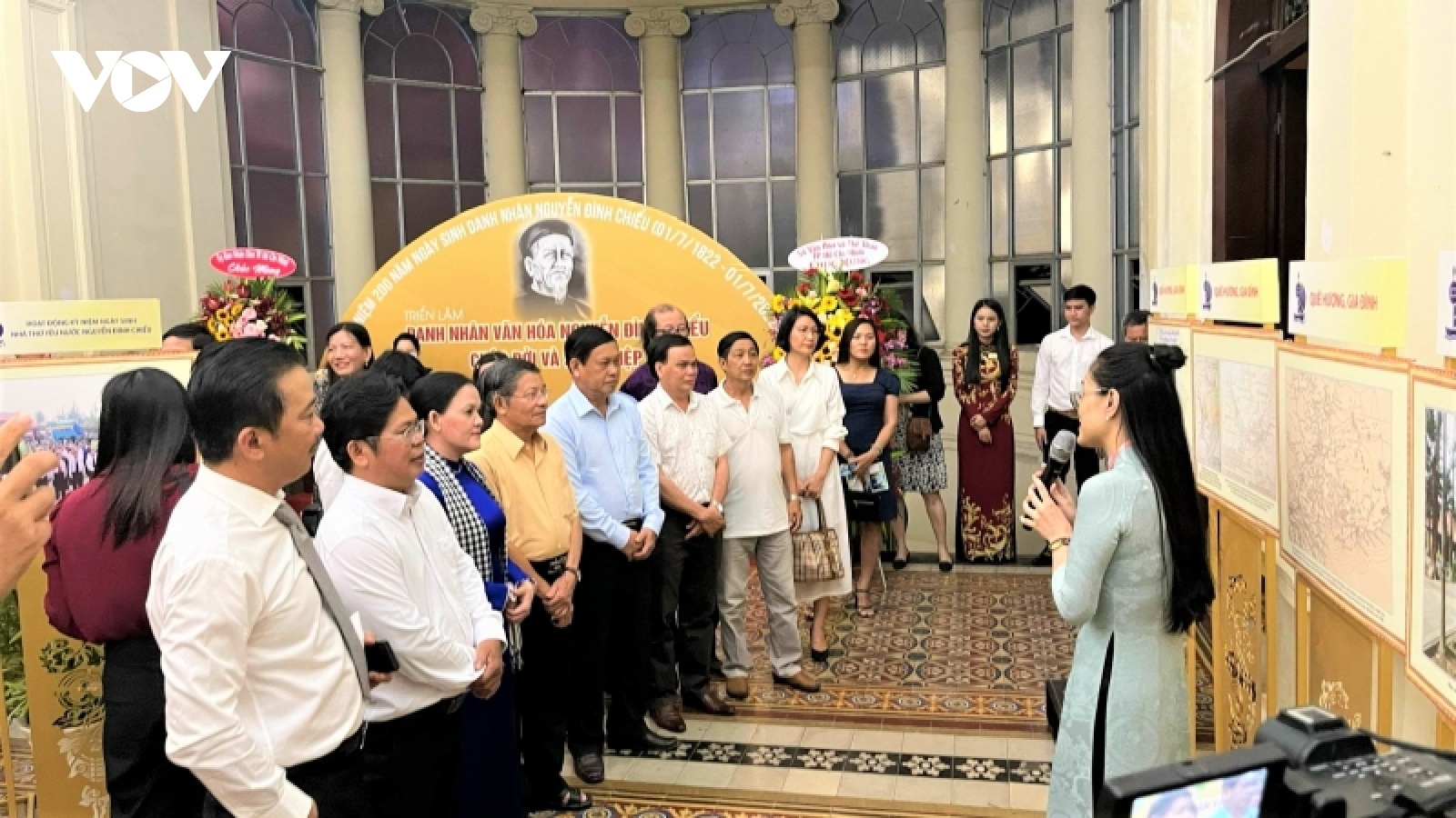 Khai mạc triển lãm về Danh nhân văn hóa Nguyễn Đình Chiểu tại Bảo tàng TP.HCM