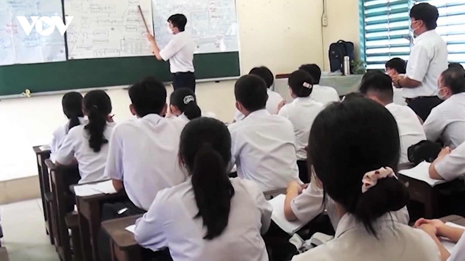 Các trường tại An Giang gấp rút ôn tập cho học sinh thi tốt nghiệp THPT