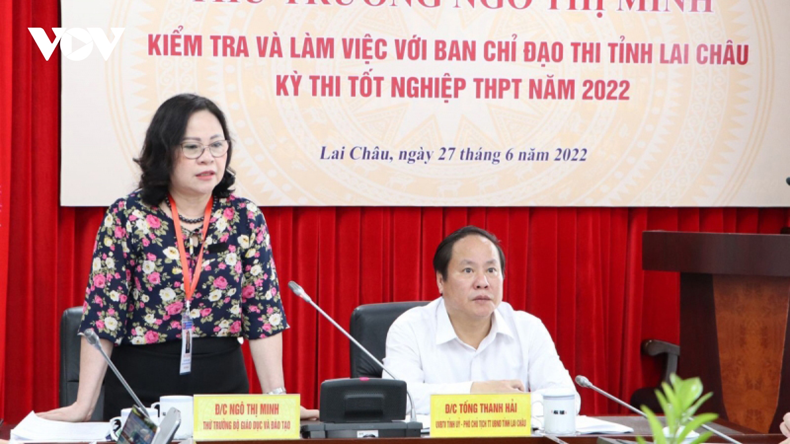 Lai Châu bố trí 20 điểm thi tốt nghiệp THPT năm 2022