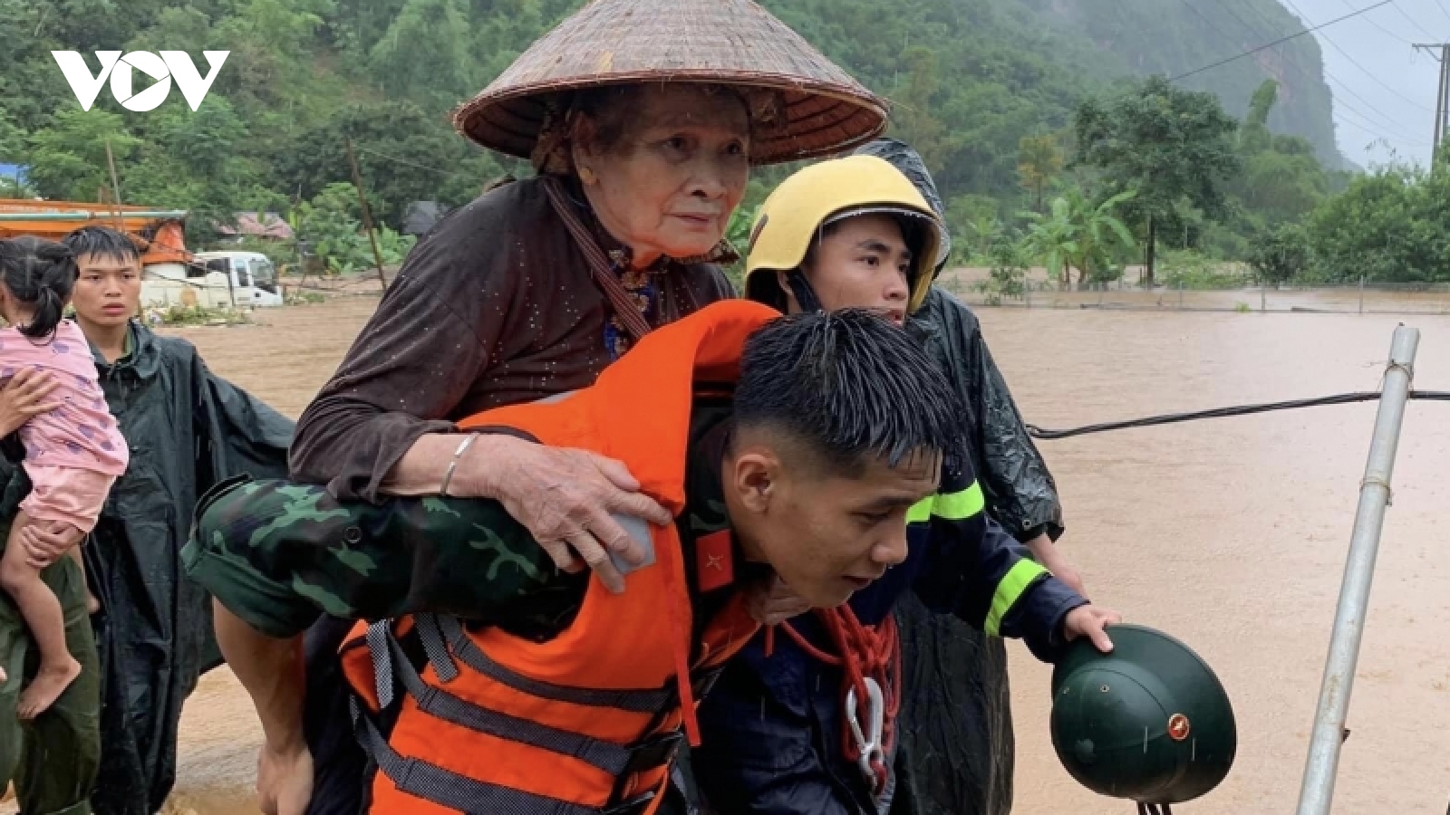 Sơn La huy động lực lượng tại chỗ khắc phục hậu quả mưa lũ