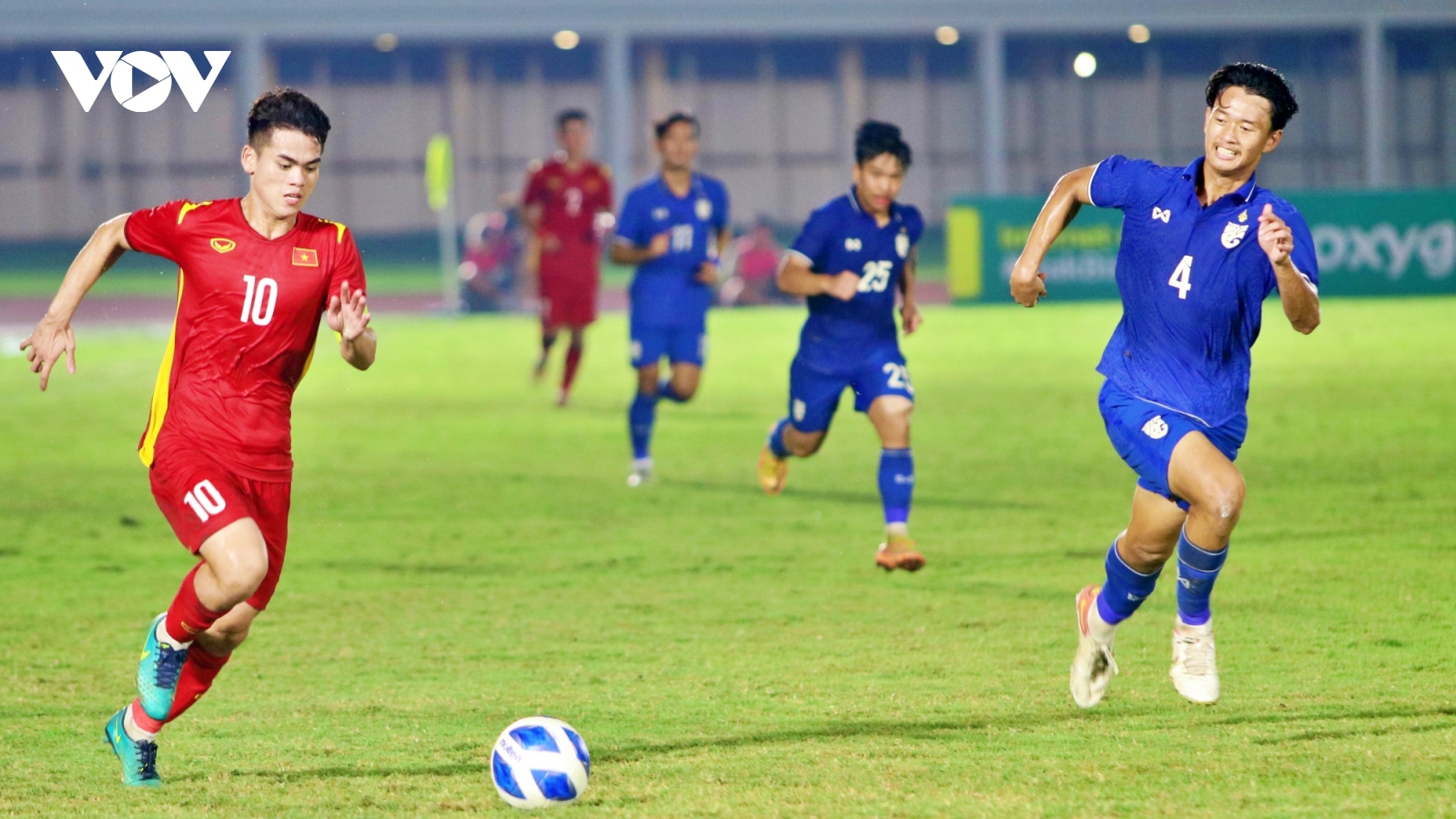 U19 Việt Nam thi đấu trận tranh hạng ba giải U19 Đông Nam Á 2022 với Thái Lan