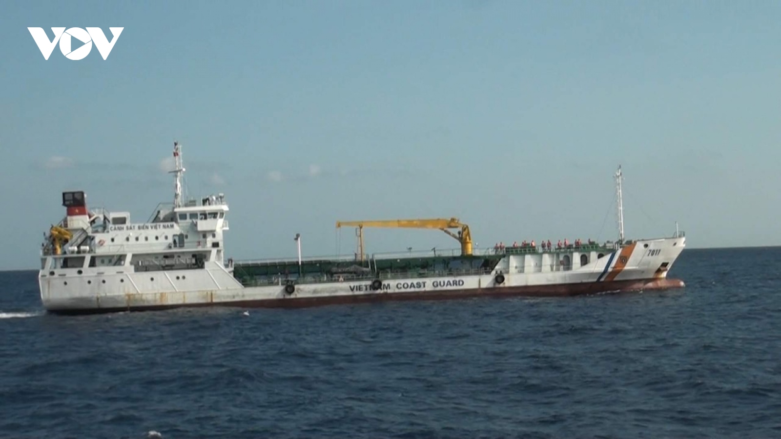 4 lao động trên tàu cá mất tích sẽ được đưa về cảng của Hải đoàn 32 ở Khánh Hòa