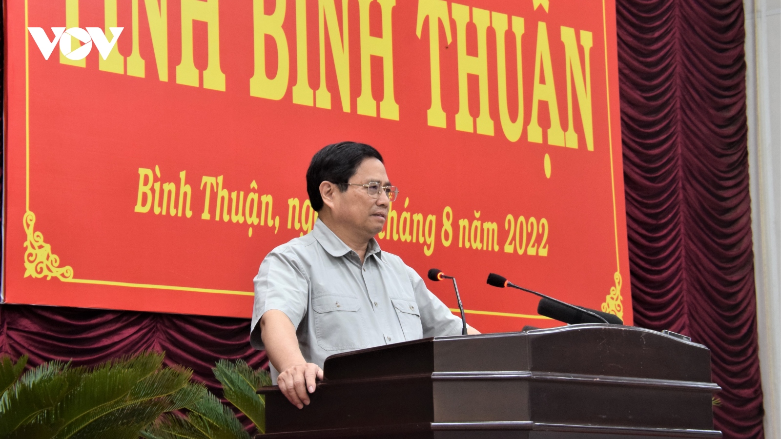 Thủ tướng: Bình Thuận phải phát triển xanh, phát triển nhanh và bền vững