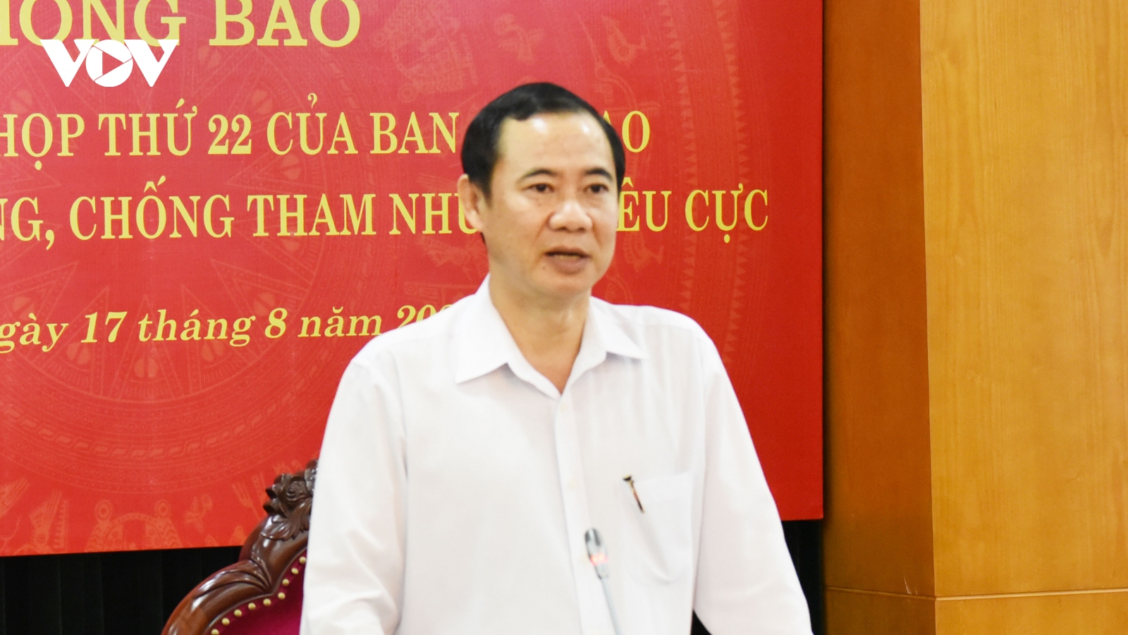 Phó Bí thư tỉnh Ninh Bình bị kỷ luật vẫn làm Phó BCĐ chống tham nhũng