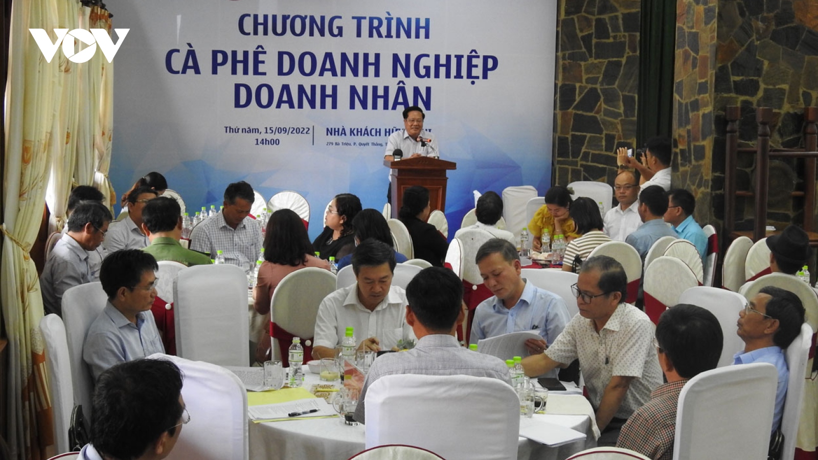 Kon Tum tổ chức Chương trình cà phê doanh nghiệp doanh nhân