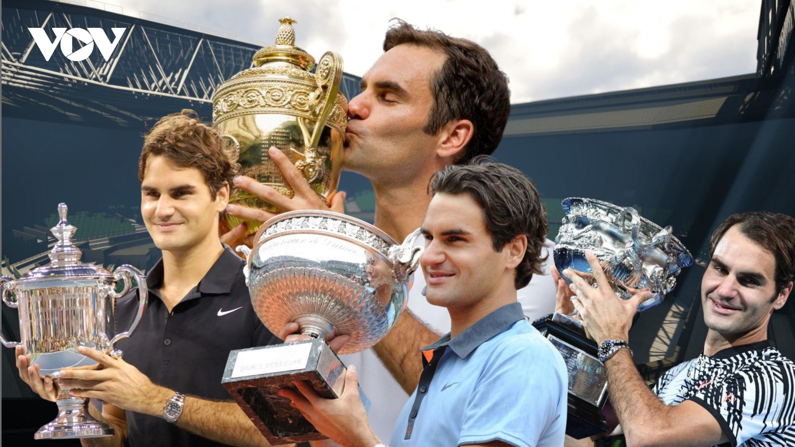 Sự nghiệp vĩ đại của Roger Federer qua những con số