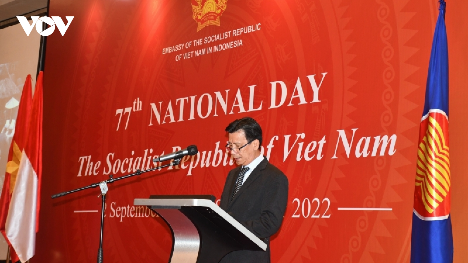 Đại sứ quán Việt Nam tại Indonesia tổ chức kỷ niệm 77 năm Quốc khánh 2/9