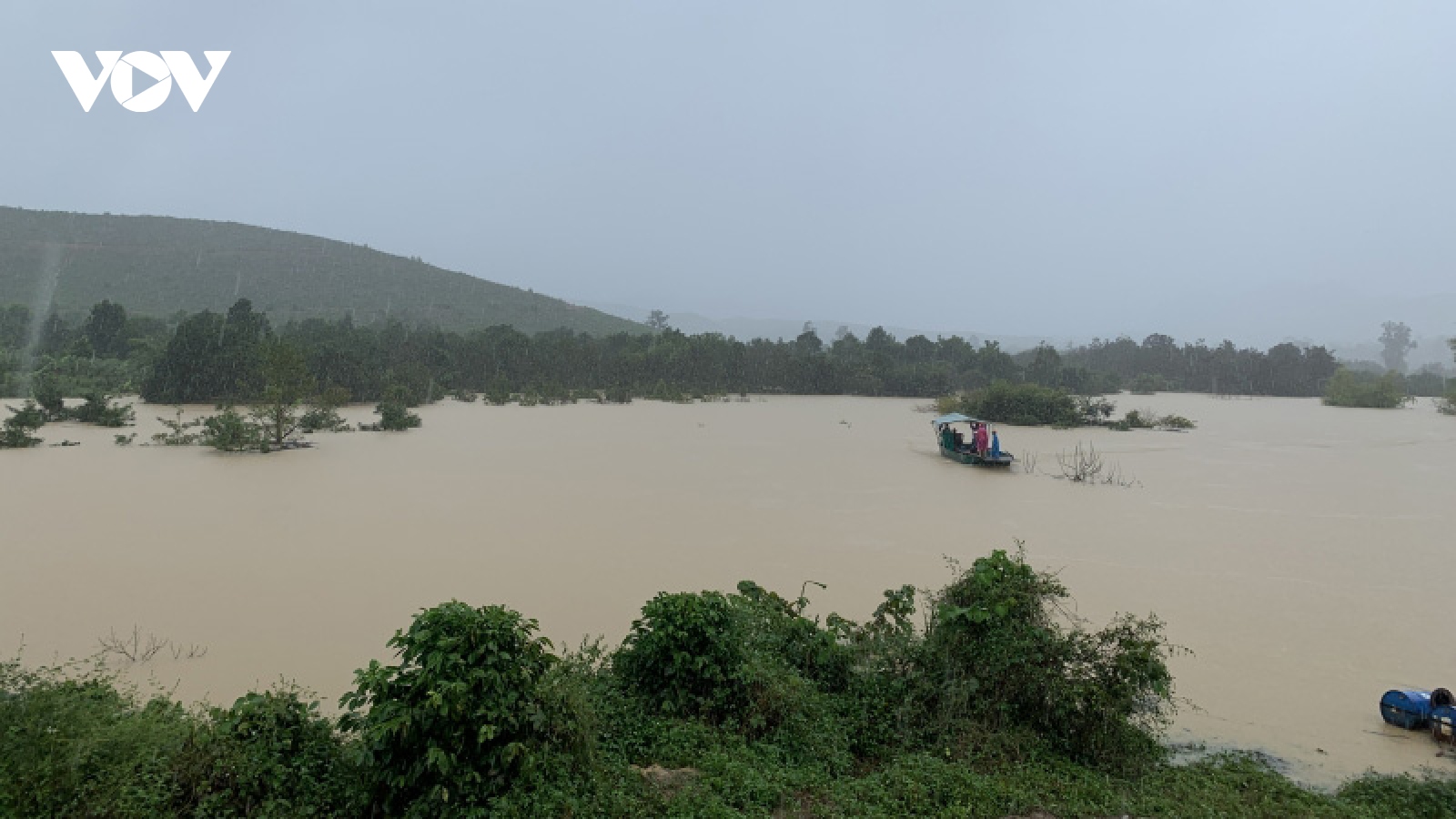 Đắk Lắk bắt đầu có mưa to, lên phương án di dời dân vùng trọng điểm ngập lụt