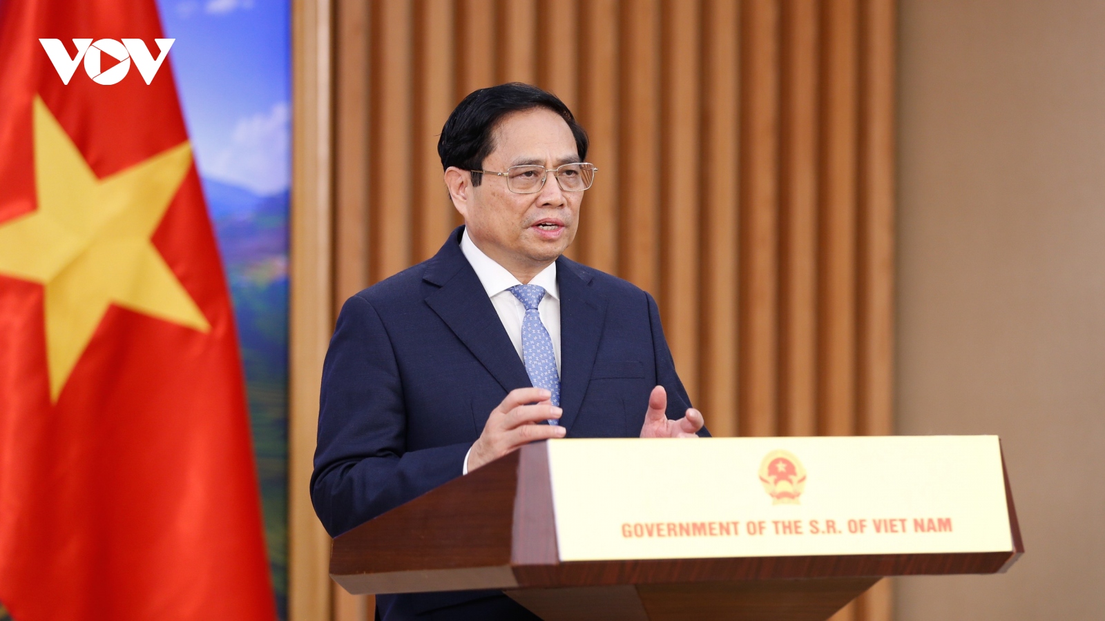 Thủ tướng Phạm Minh Chính phát biểu tại Hội nghị thượng đỉnh Sinh học thế giới 2022