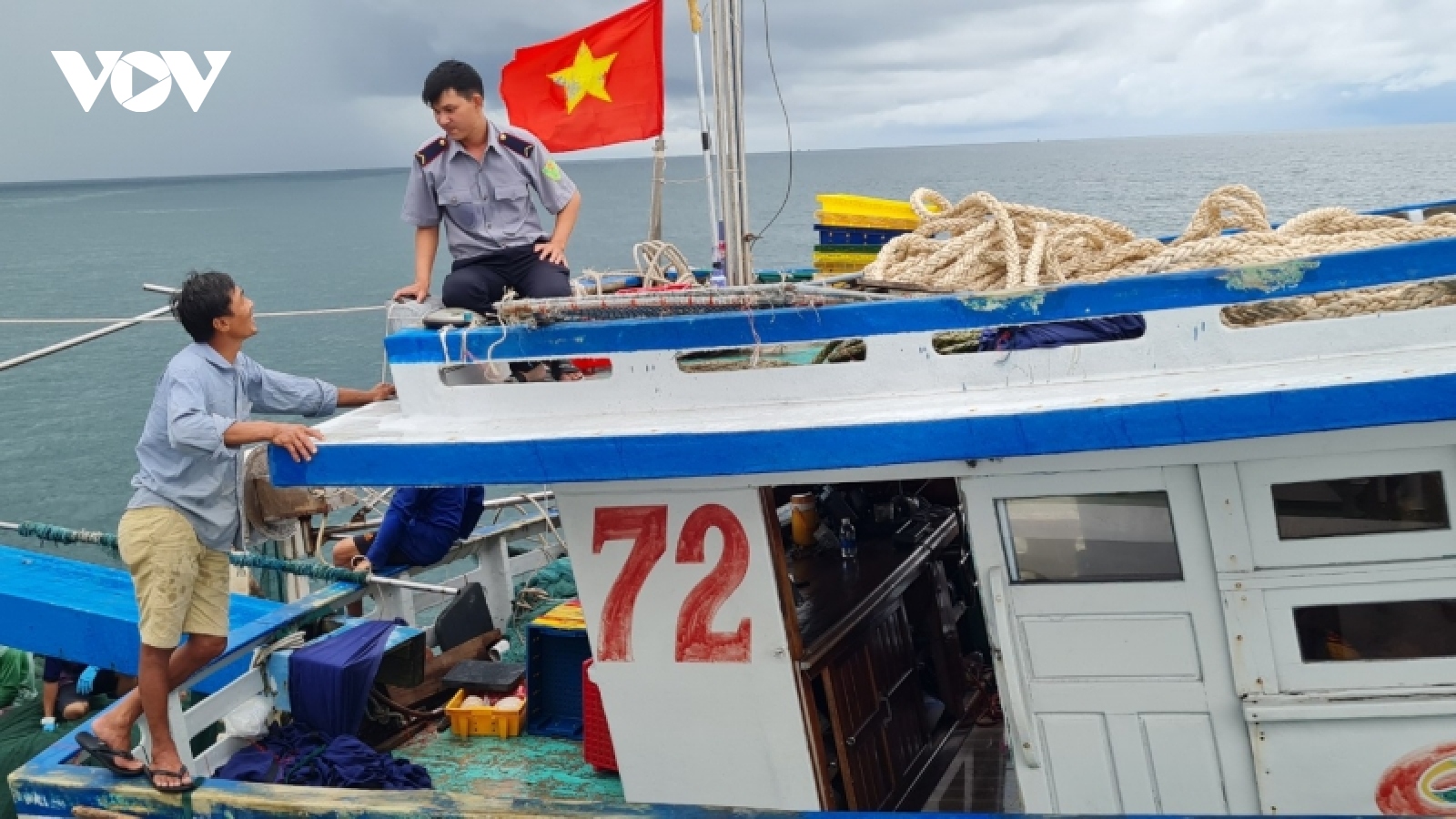 Kiên Giang - Cà Mau phối hợp tuần tra trên biển về khai thác thủy sản