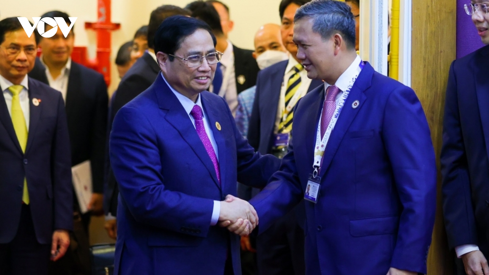 Thủ tướng tiếp Phó Tổng Tư lệnh kiêm Tư lệnh Lục quân, Quân đội Hoàng Gia Campuchia