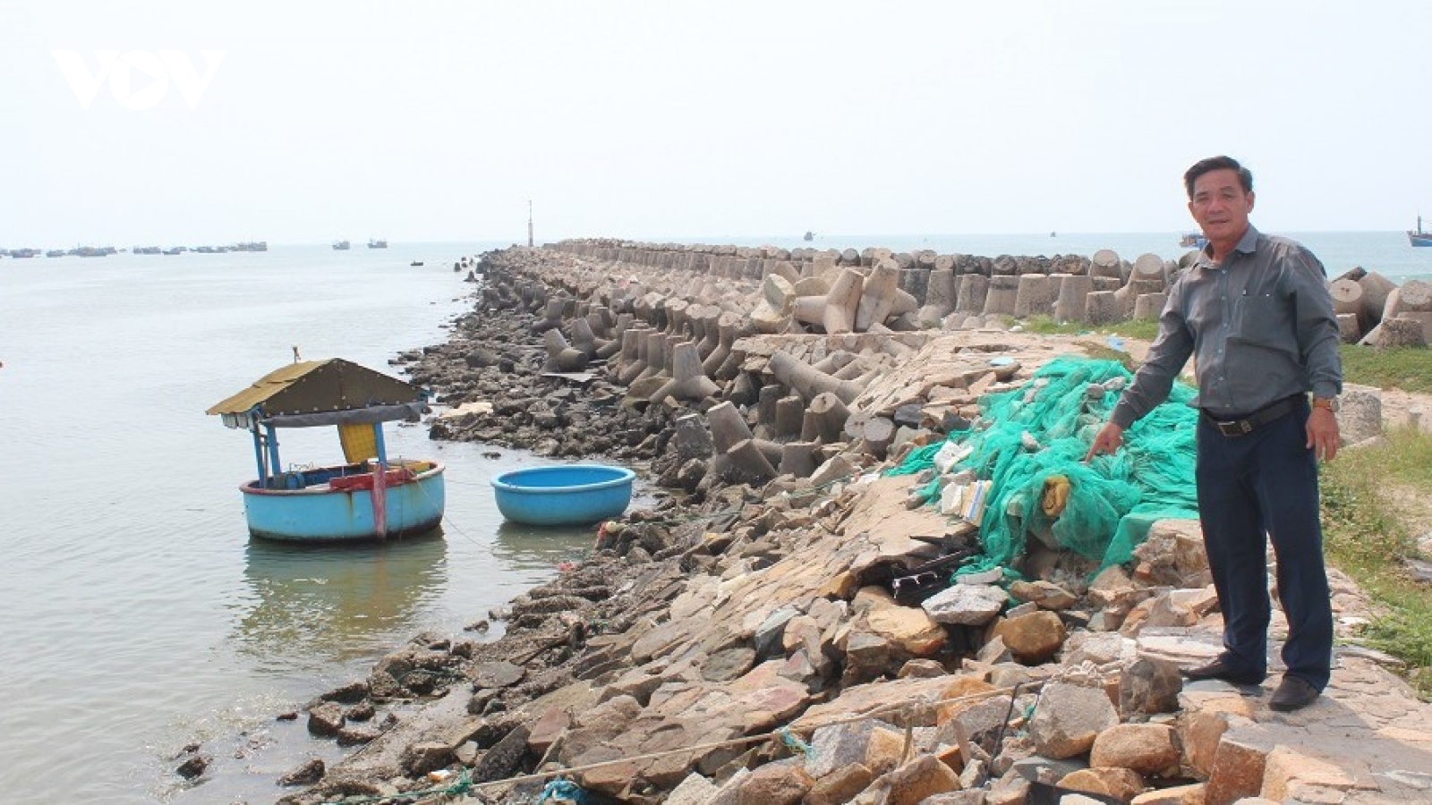 Cảng cá ở Ninh Thuận xuống cấp nghiêm trọng