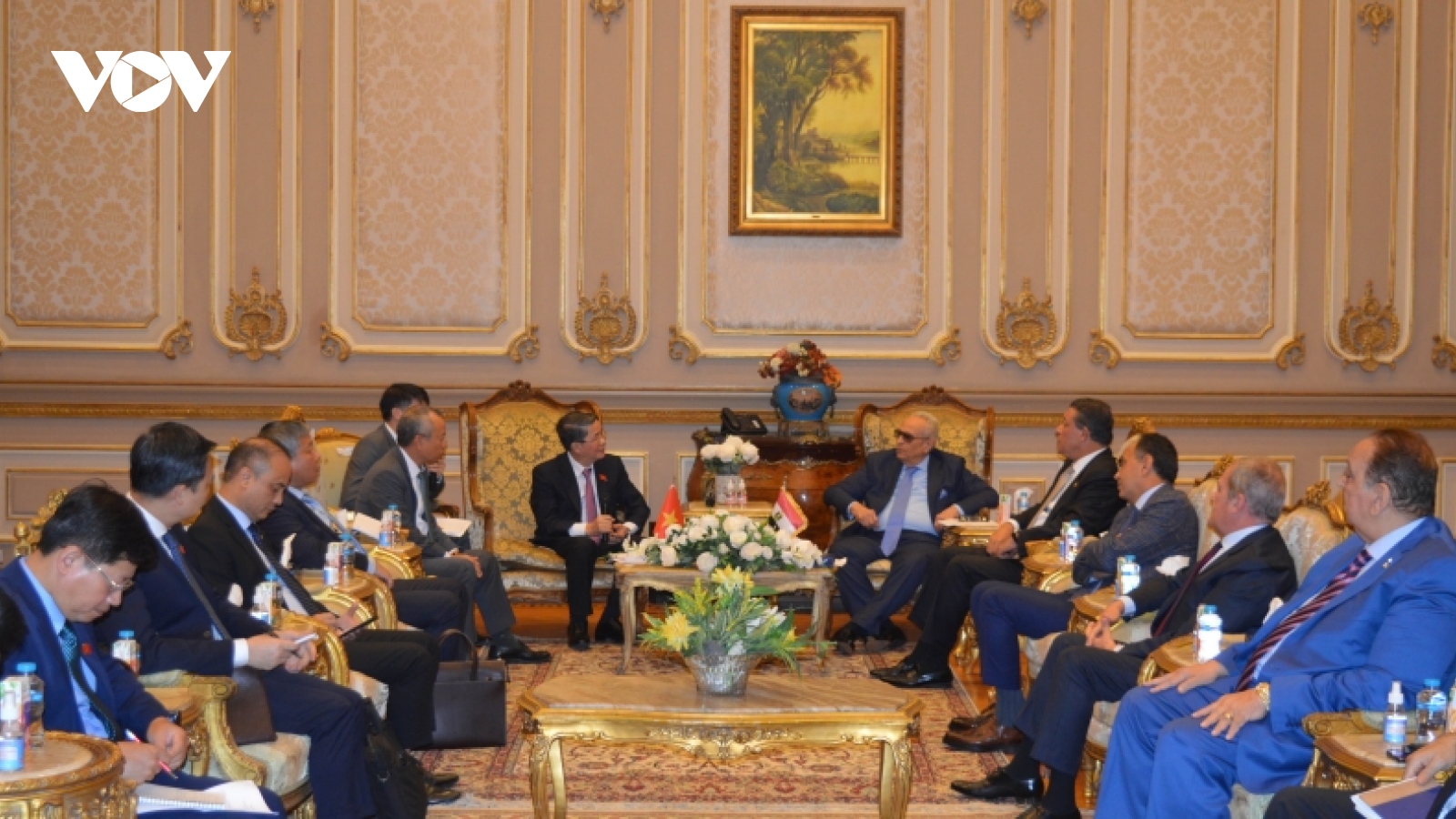 Quốc hội Việt Nam và Ai Cập tăng cường hợp tác