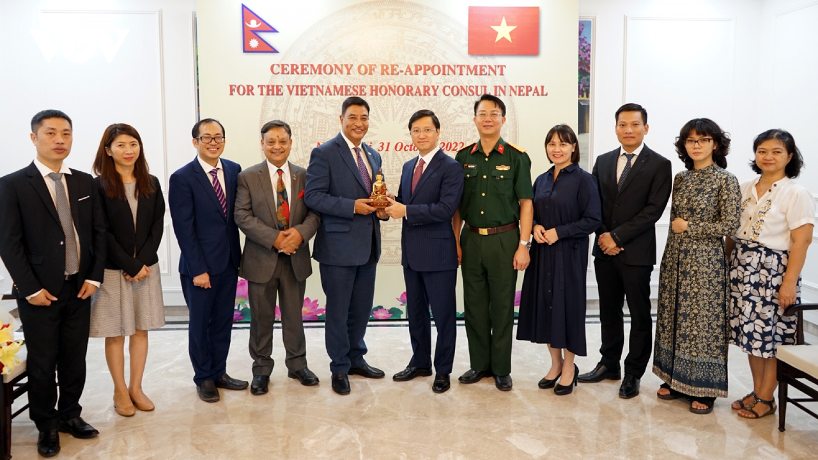 Trao quyết định bổ nhiệm Lãnh sự danh dự Việt Nam tại Nepal
