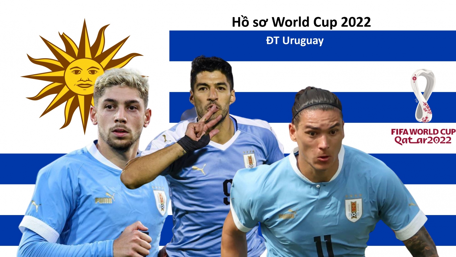 Hồ sơ các ĐT dự VCK World Cup 2022: Đội tuyển Uruguay