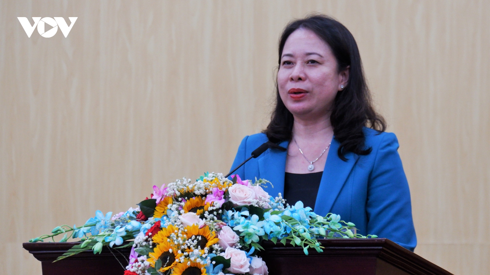 Phó Chủ tịch nước Võ Thị Ánh Xuân tiếp xúc cử tri tại An Giang