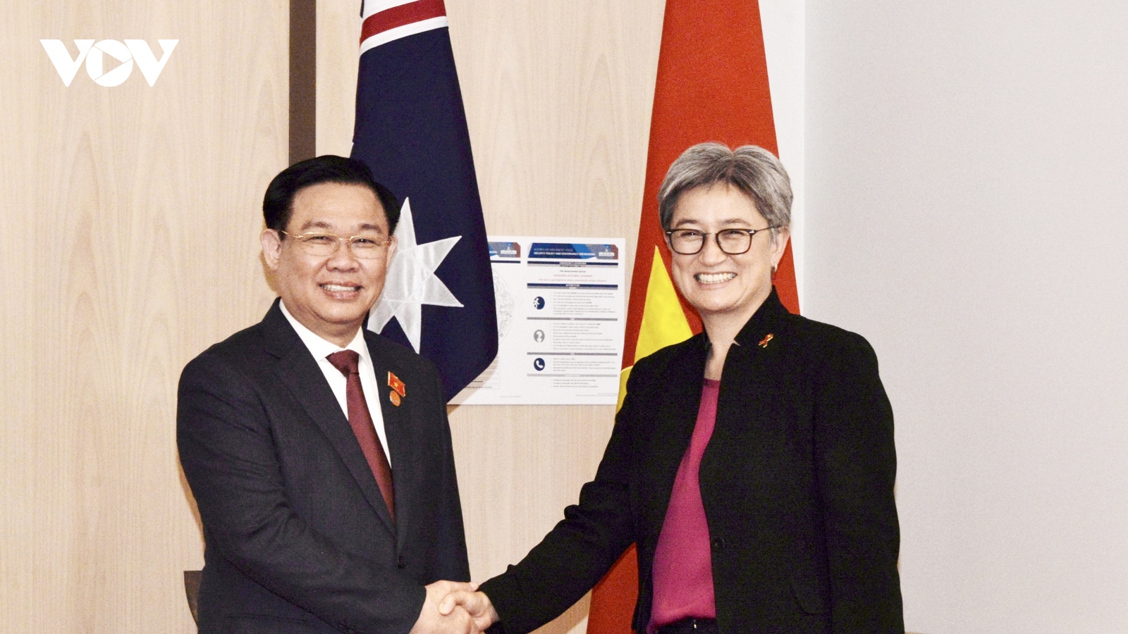 Chủ tịch QH tiếp Bộ trưởng Ngoại giao và Nhóm Nghị sĩ hữu nghị Australia-Việt Nam