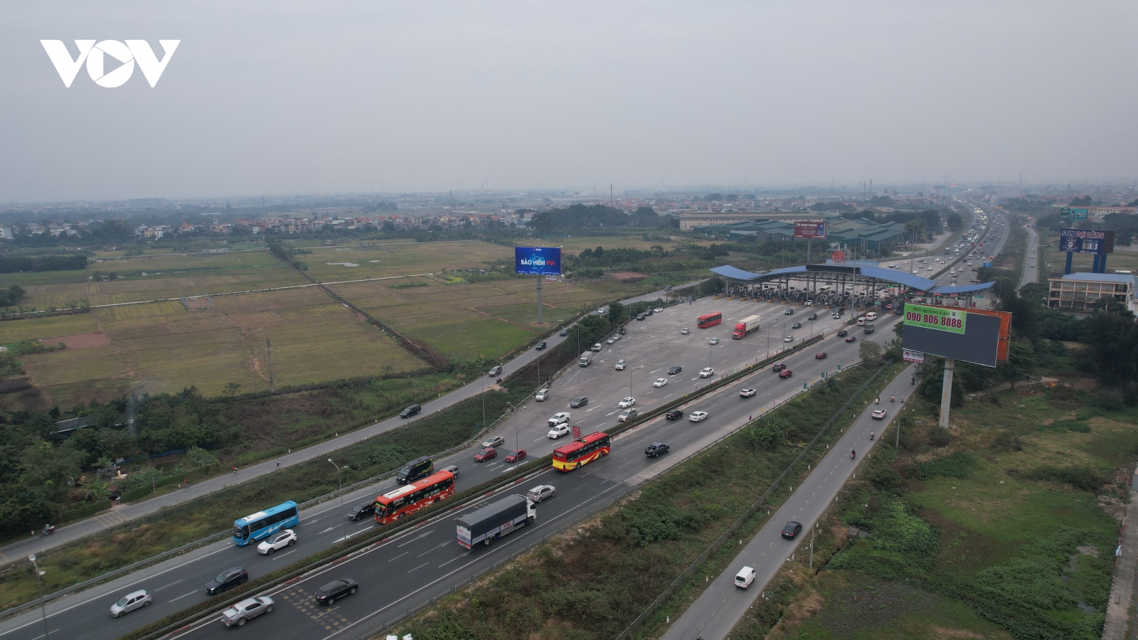 Giao thông cửa ngõ phía Nam Thủ đô thông thoáng ngày đầu nghỉ Tết