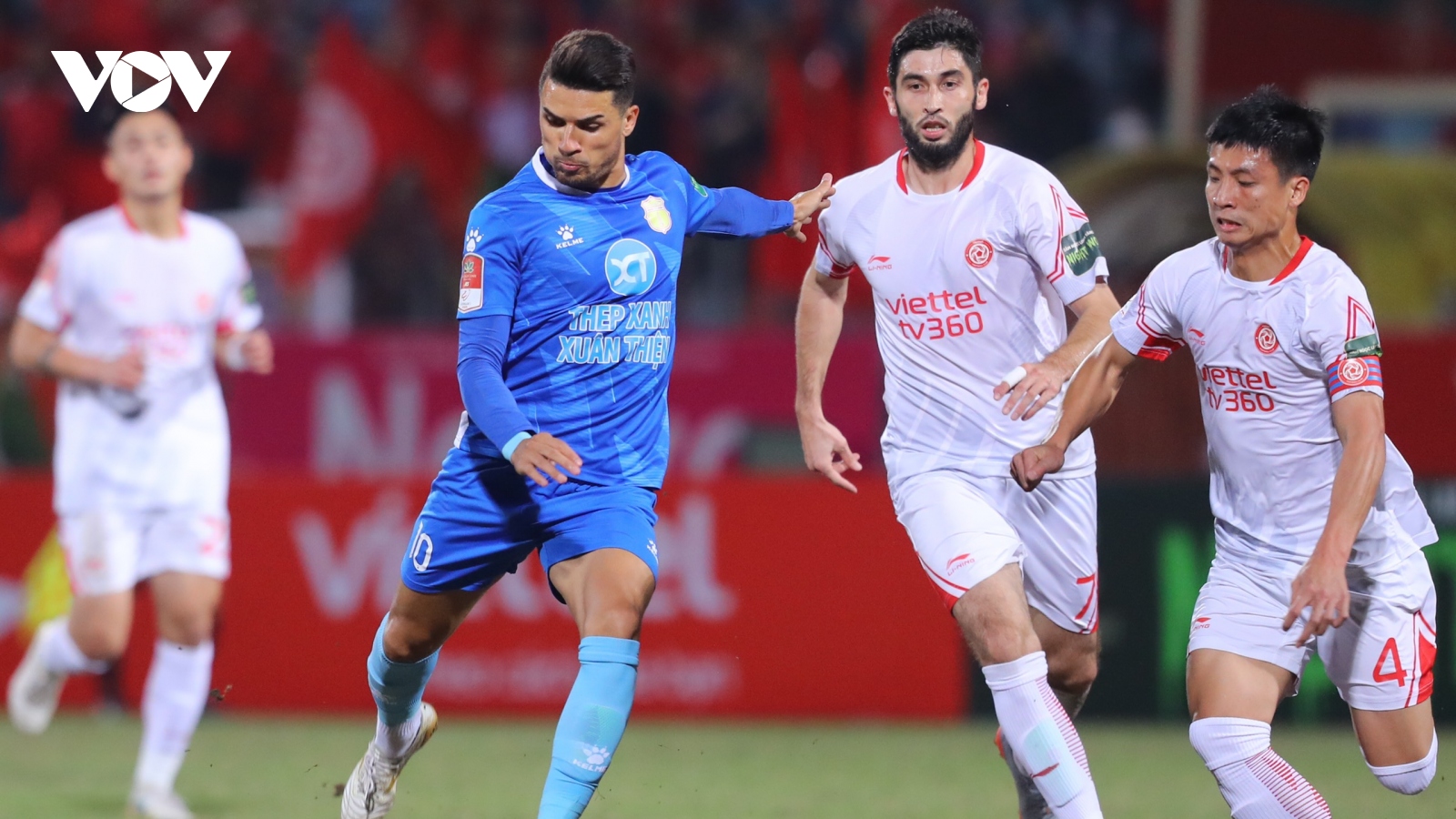 Chia điểm với Viettel FC, Nam Định lỡ cơ hội lên ngôi đầu V-League 2023