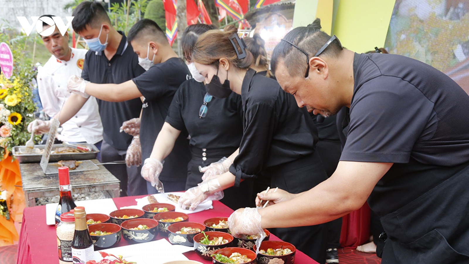 Khai mạc Liên hoan văn hóa ẩm thực lần đầu tiên tại Lễ hội Đền Hùng năm 2023