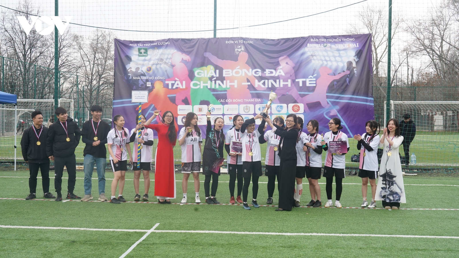 Giải bóng đá “Tài chính - kinh tế 2023” của sinh viên Việt Nam tại Nga