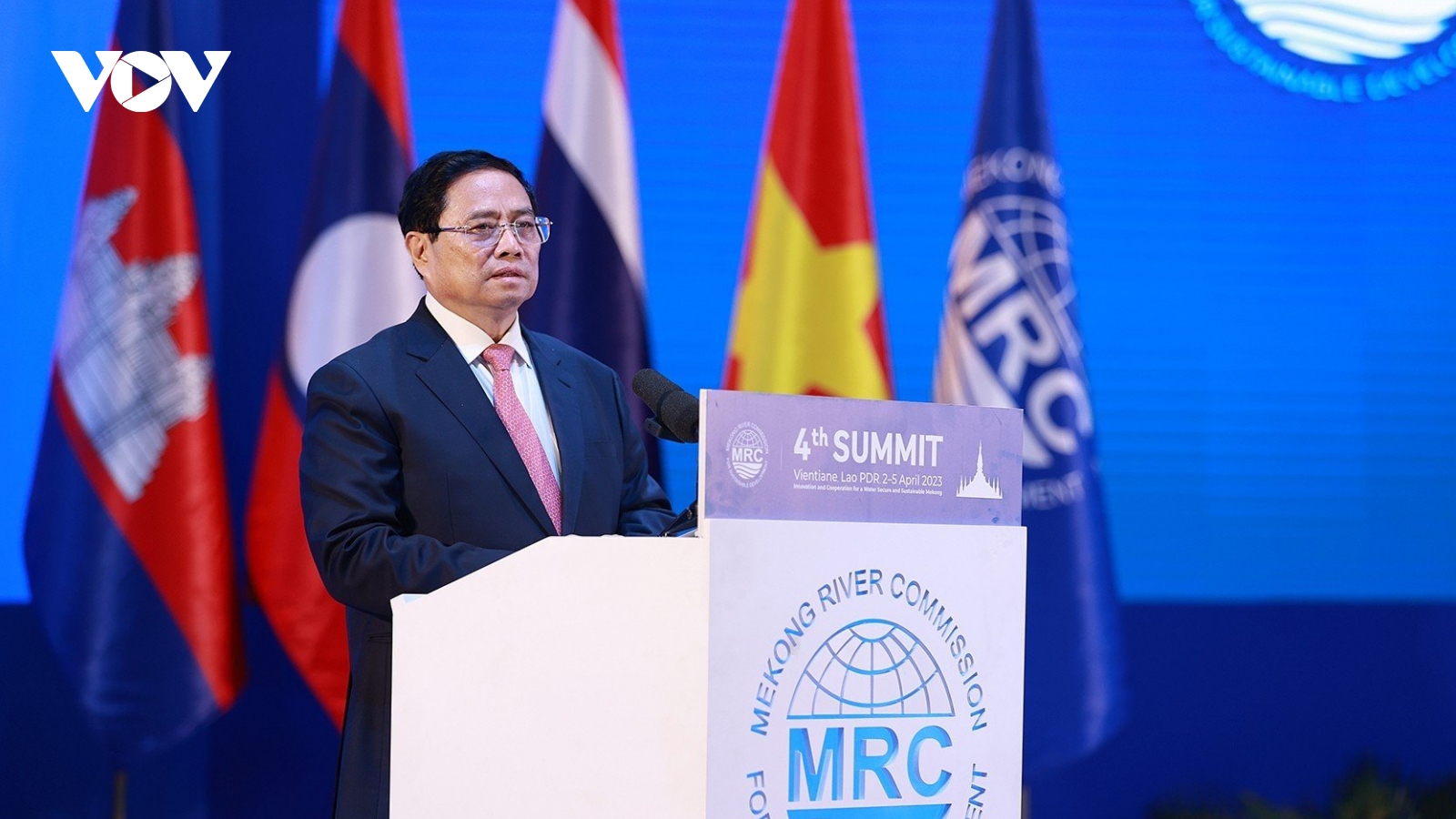 Việt Nam chủ động tích cực hợp tác xử lý thách thức lưu vực sông Mê Công