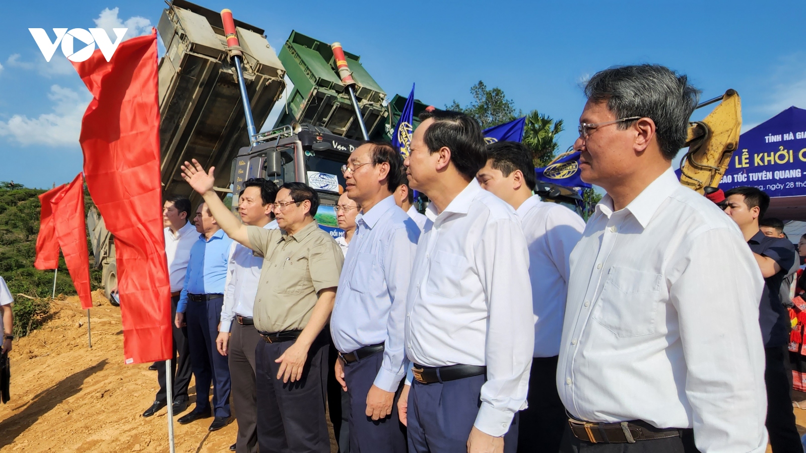 Thủ tướng Phạm Minh Chính dự lễ khởi công cao tốc Tuyên Quang - Hà Giang